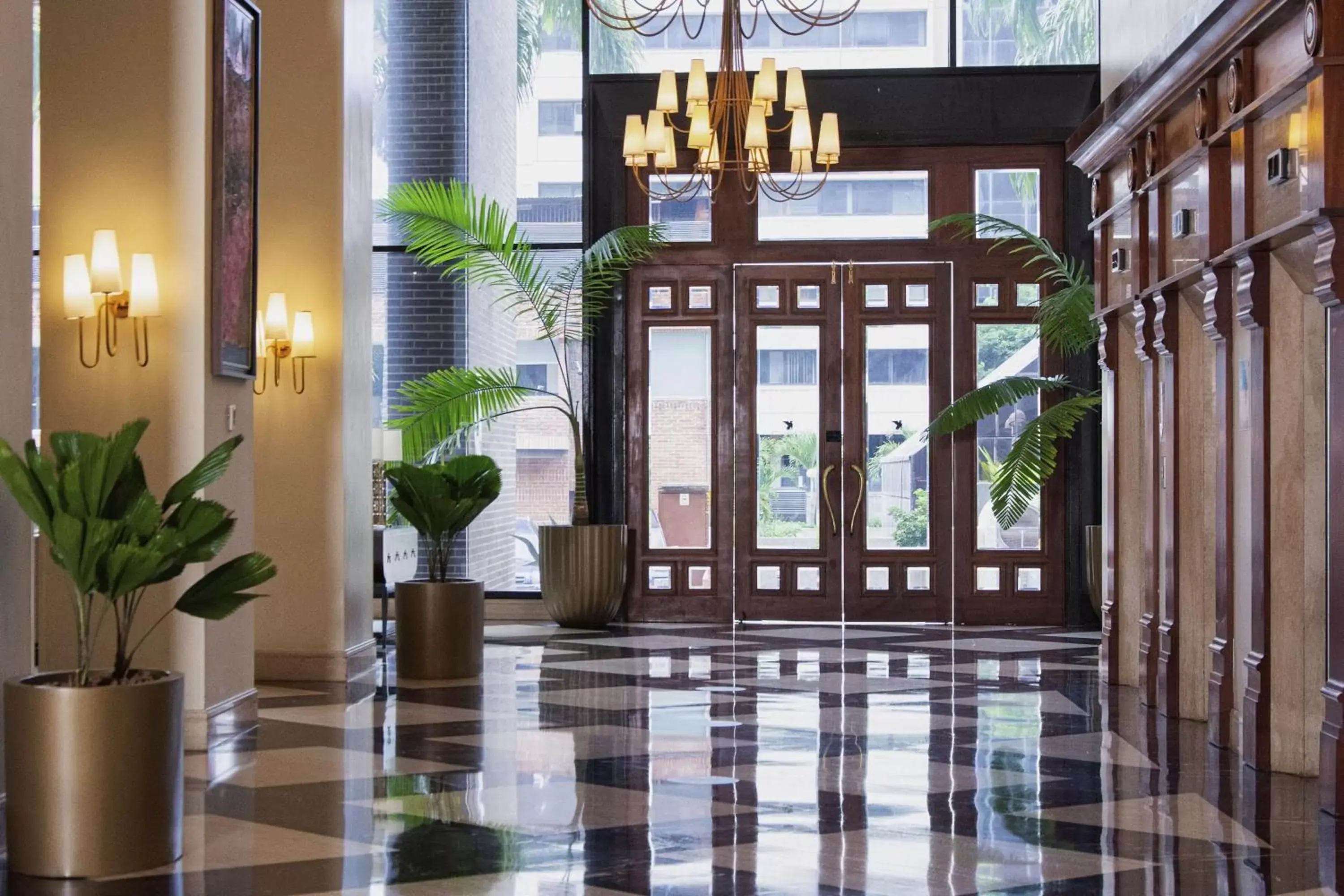 Lobby or reception in JW Marriott Caracas