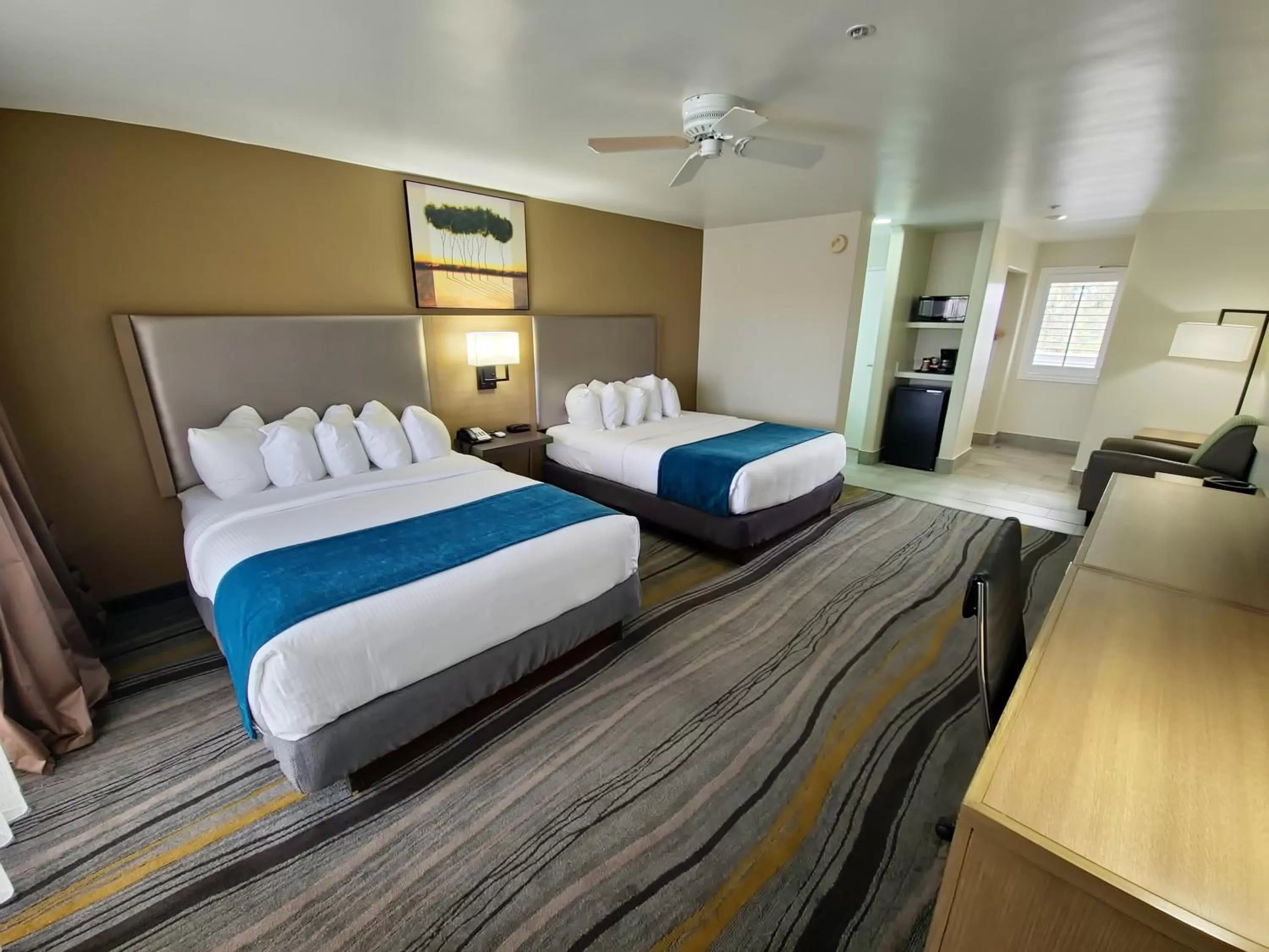 Bed in Los Viajeros Inn