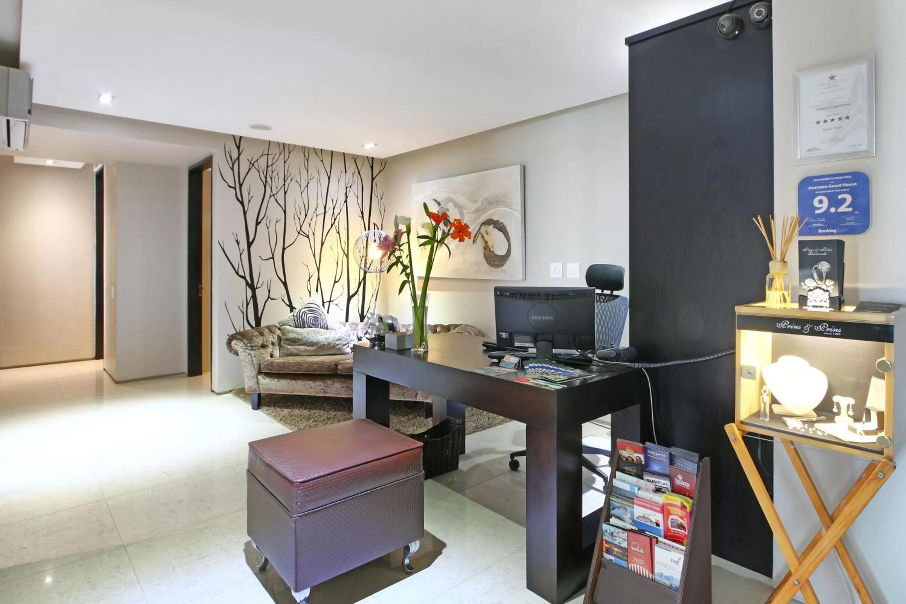 Lobby or reception in Azamare Guest House