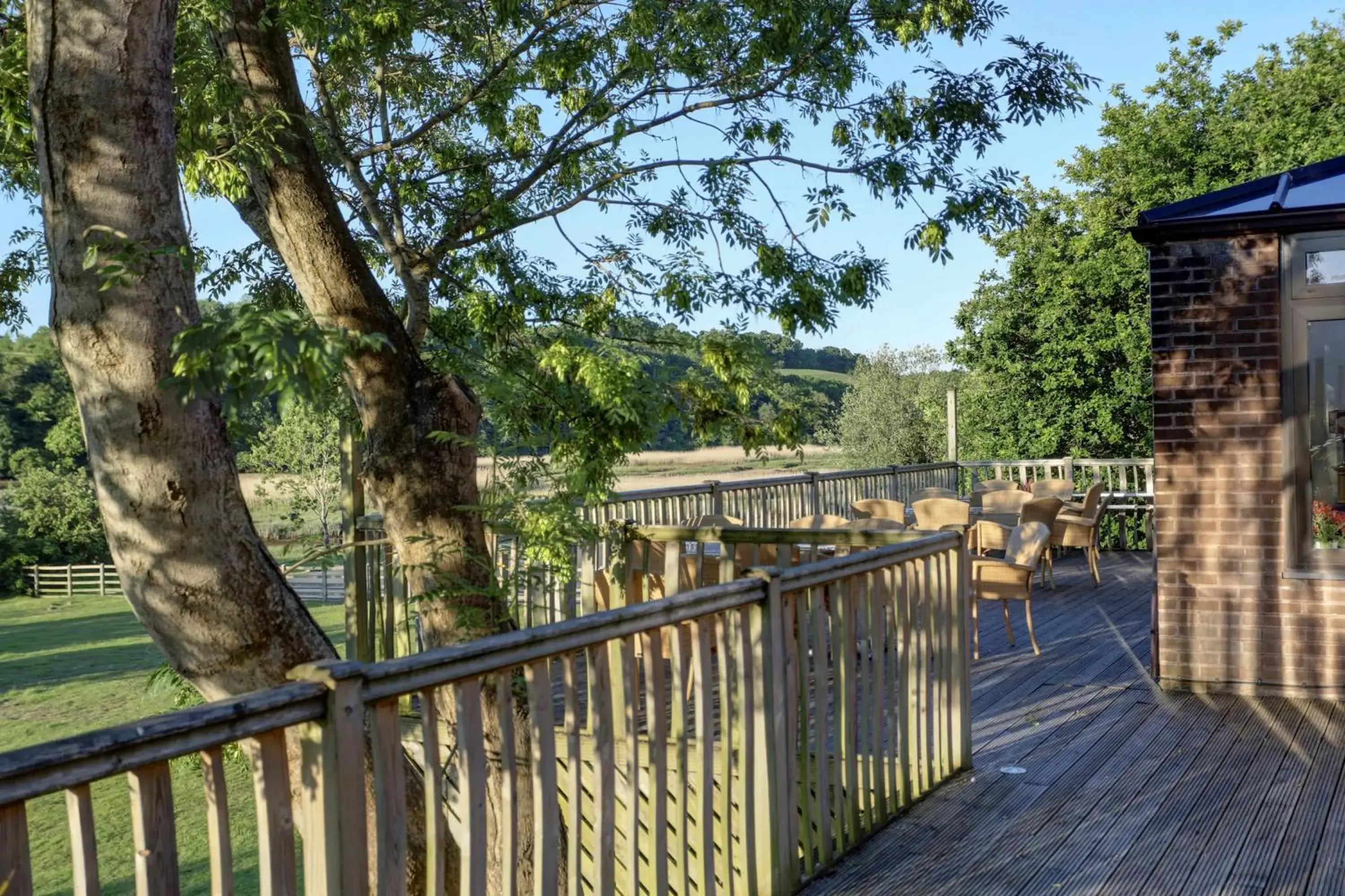 Property building, Balcony/Terrace in Passage House Hotel