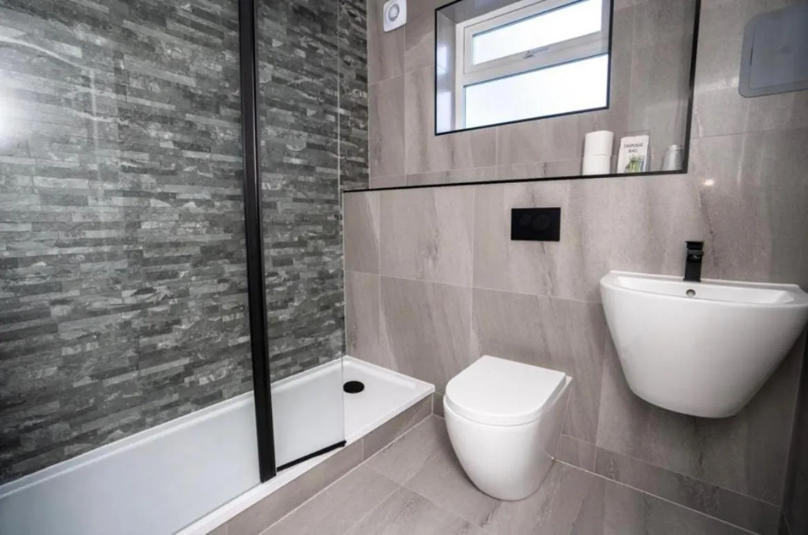 Bathroom in Birch Hotel