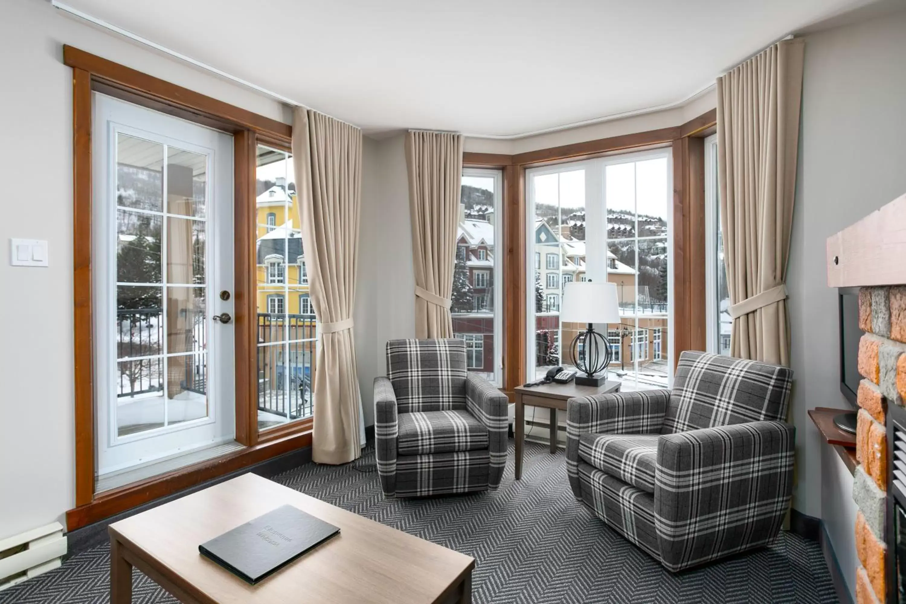 Living room in Tour des Voyageurs Living room in Tour des Voyageurs