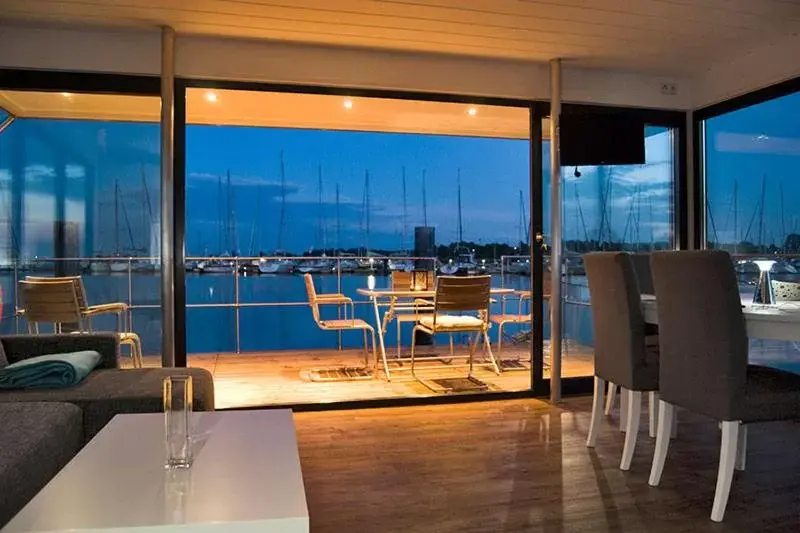 Balcony/Terrace in Schwimmende Häuser im BALTIC SEA RESORT