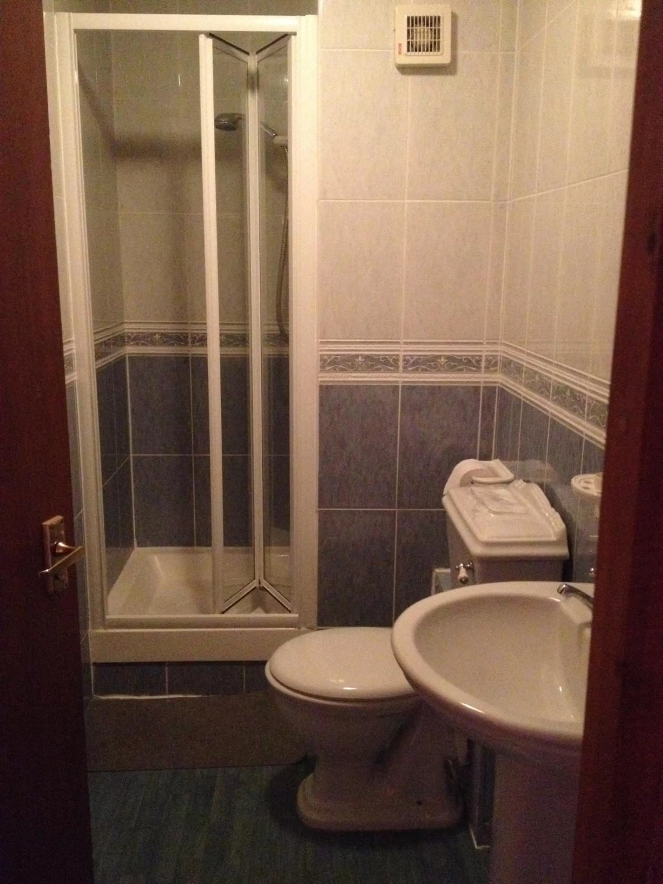 Shower in Twin Lions Hotel