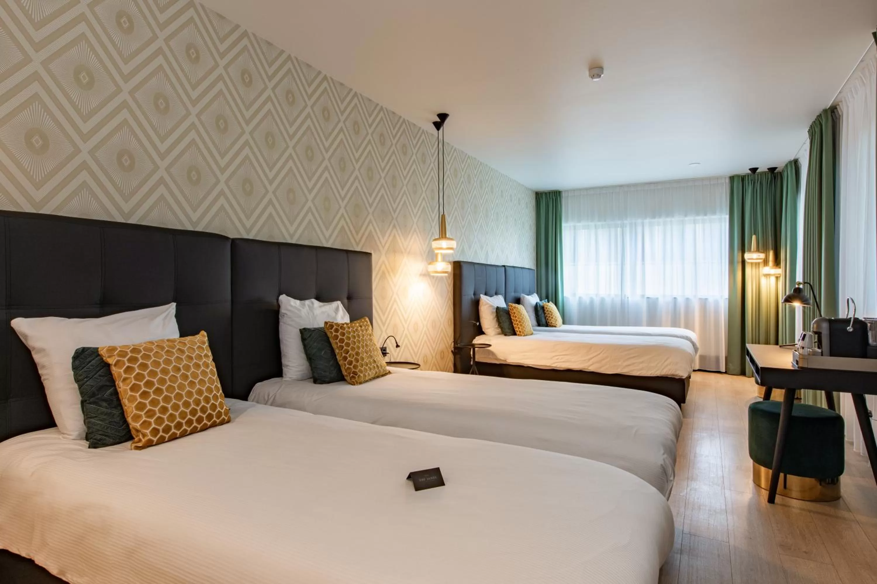 Bed in The James Rotterdam