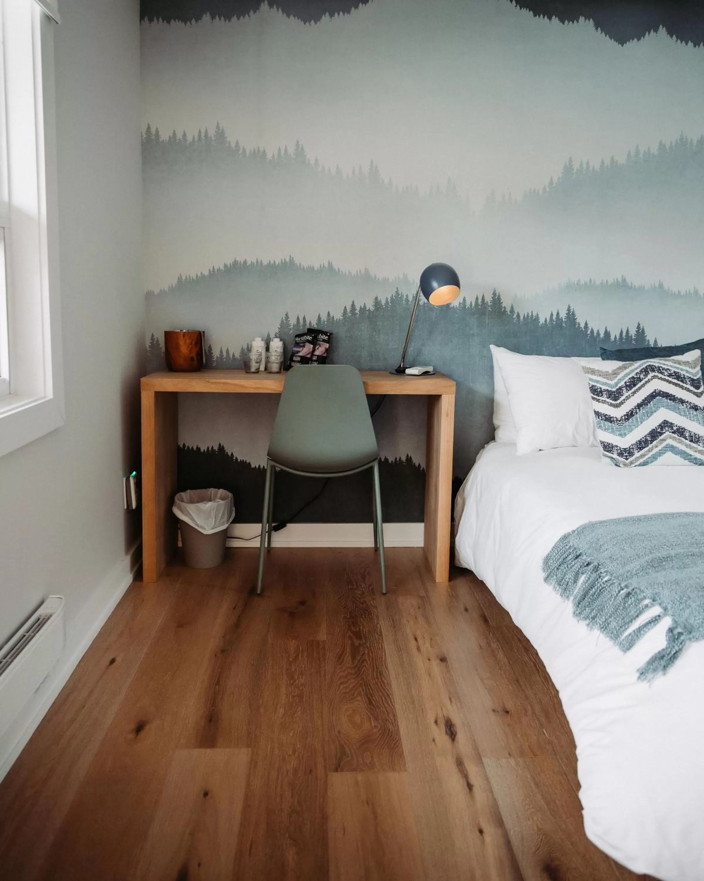 Bed in Penny's Motel