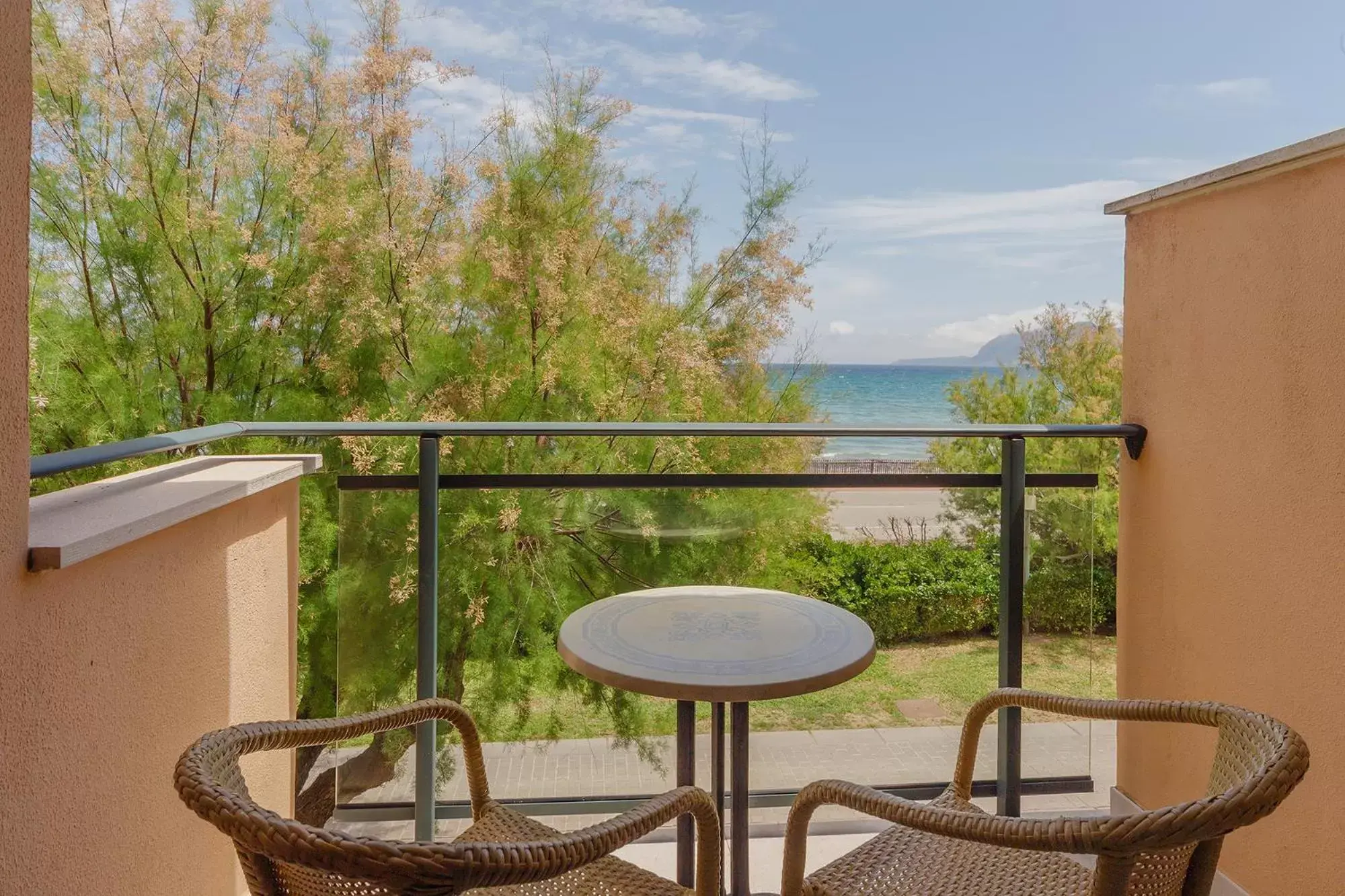 Balcony/Terrace in PortBlue Club Pollentia Resort & Spa