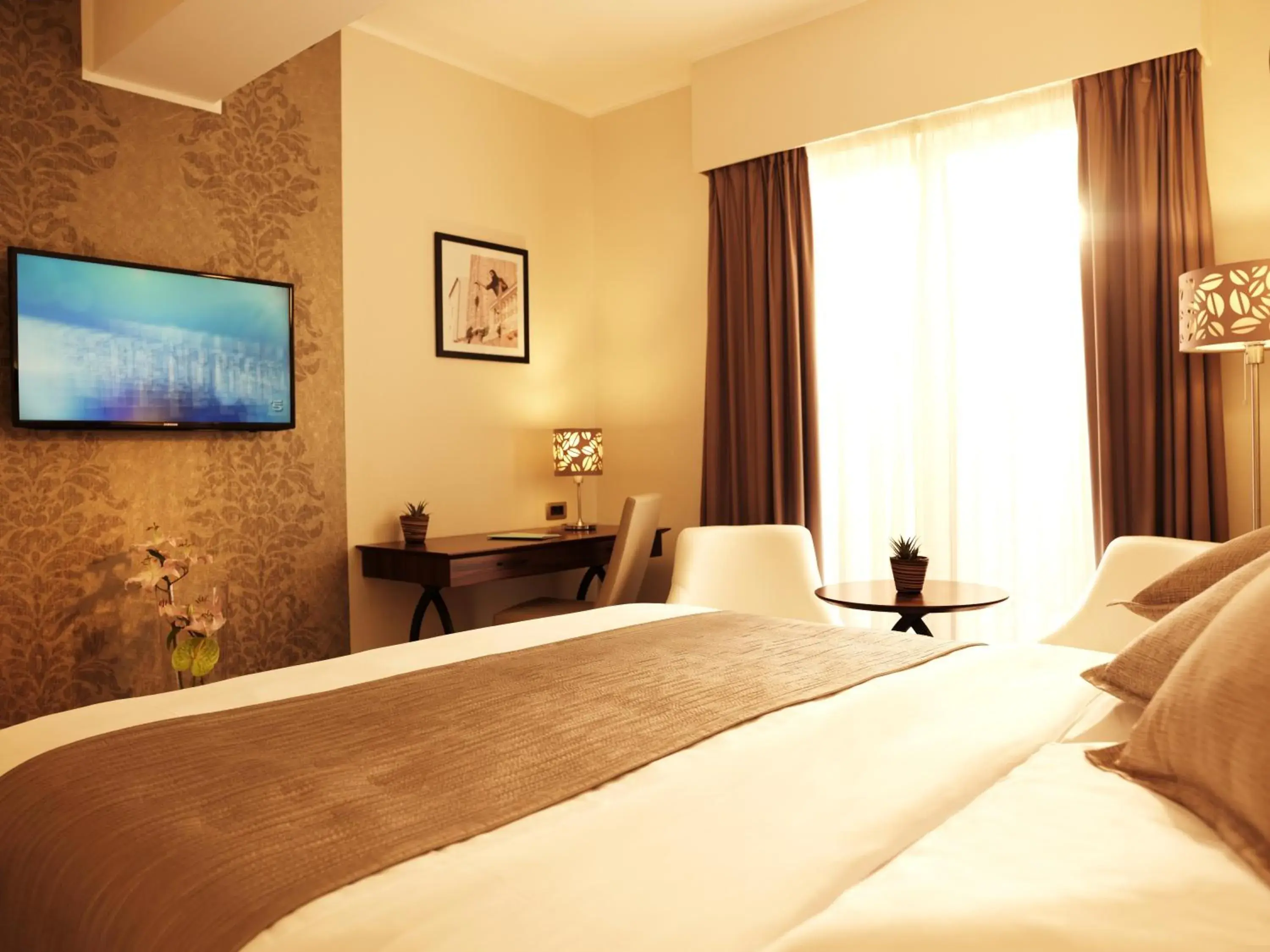 Bedroom, Bed in Grand Hotel Portoroz 4* superior – Terme & Wellness LifeClass Bedroom, Bed in Grand Hotel Portoroz 4* superior – Terme & Wellness LifeClass