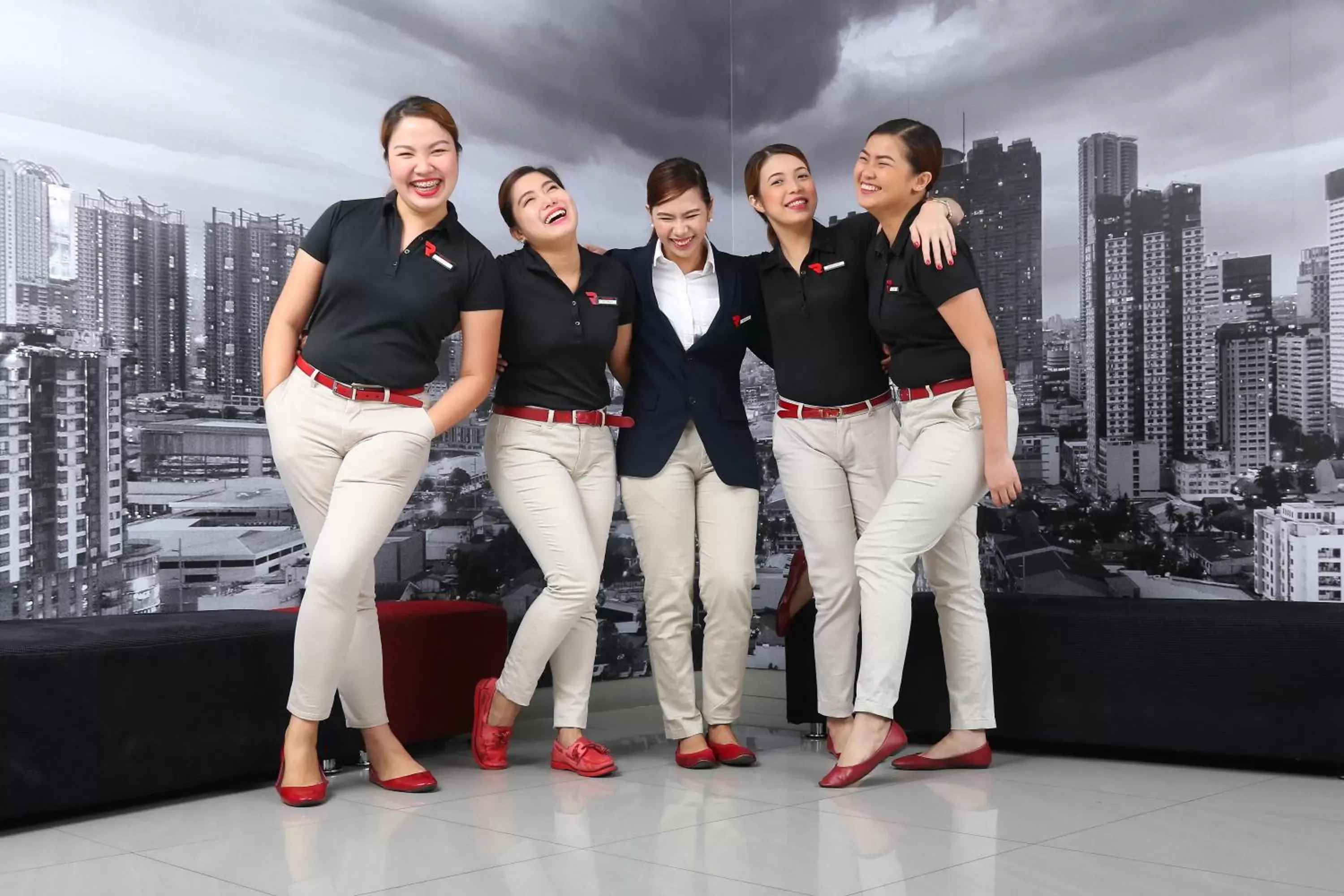 Staff in Red Planet Ortigas