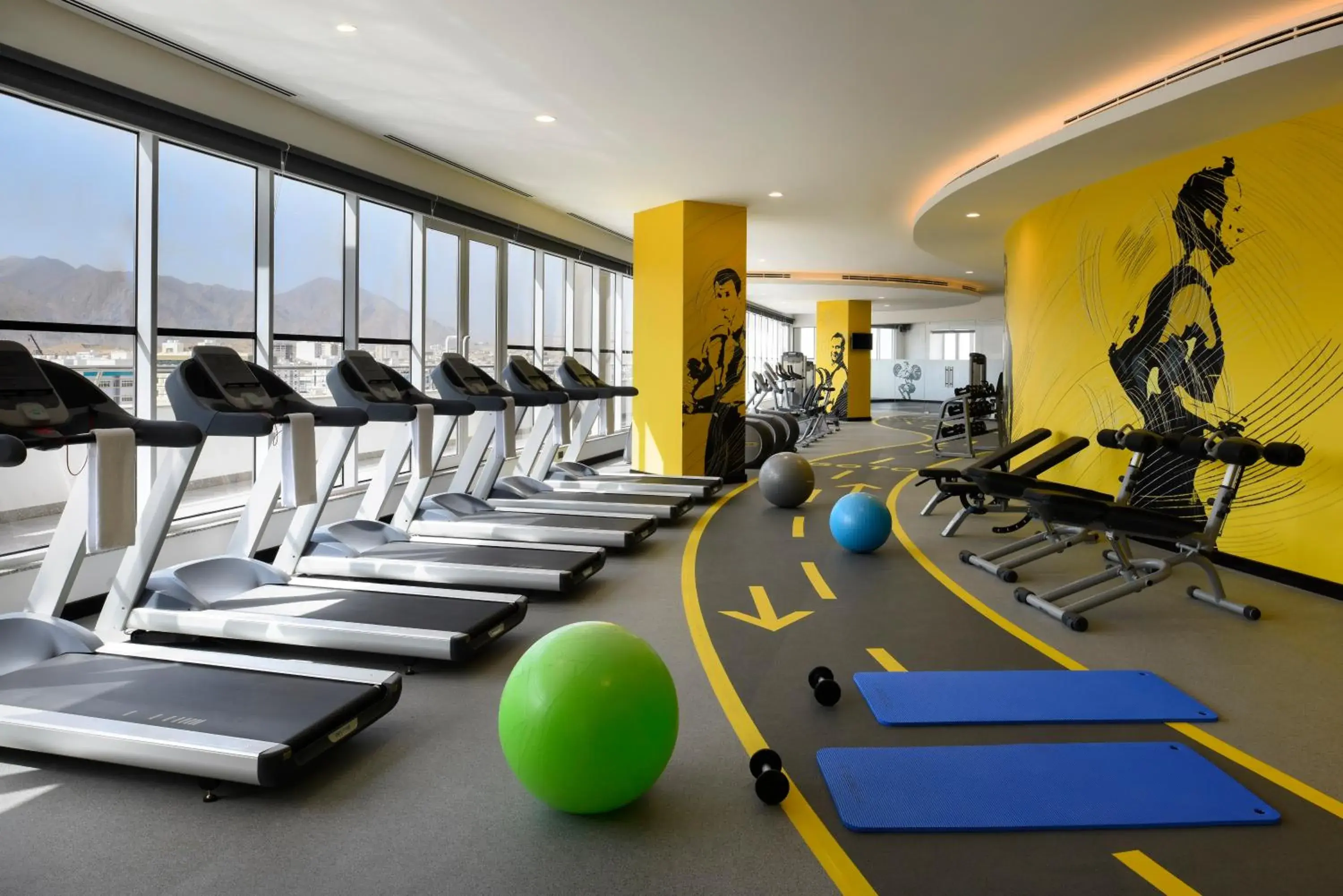 Fitness centre/facilities in Fraser Suites Muscat Fitness centre/facilities in Fraser Suites Muscat