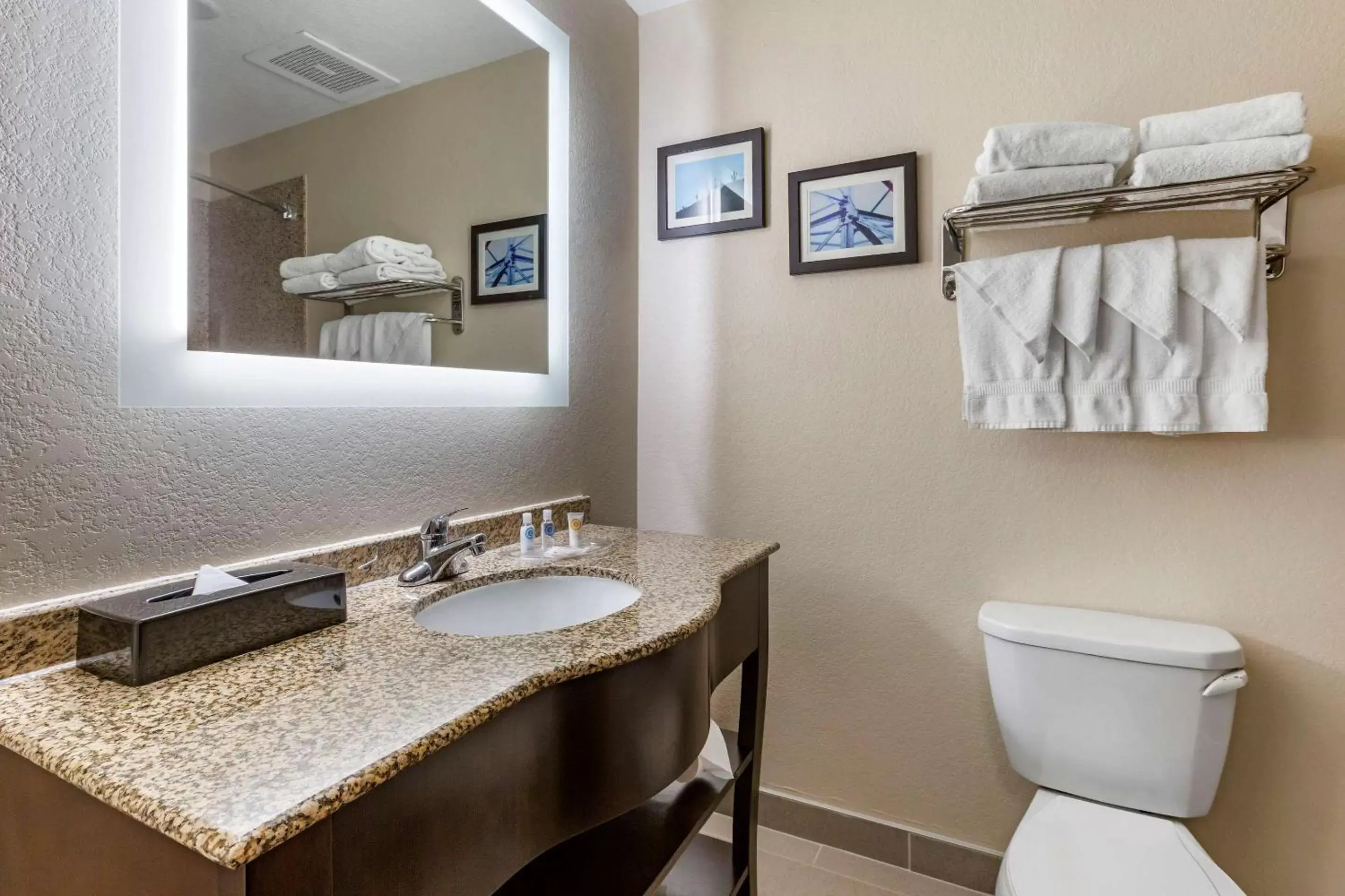 Photo of the whole room, Bathroom in Comfort Suites Phoenix Airport