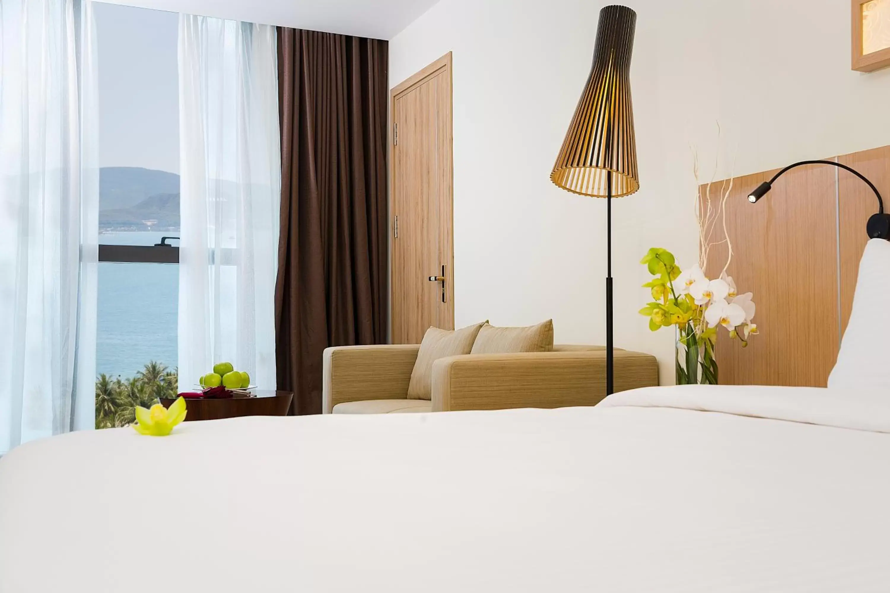 Decorative detail, Bed in Starcity Hotel & Condotel Beachfront Nha Trang