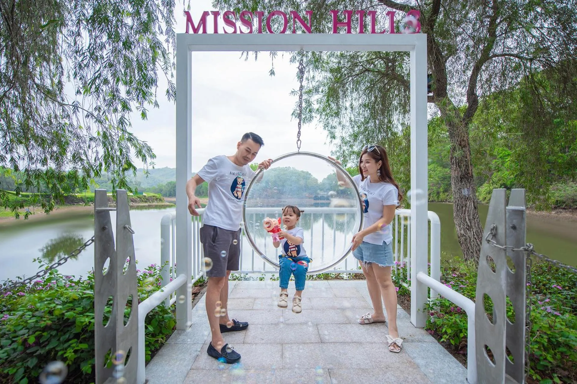 Children play ground in Mission Hills Hotel Resorts Dongguan