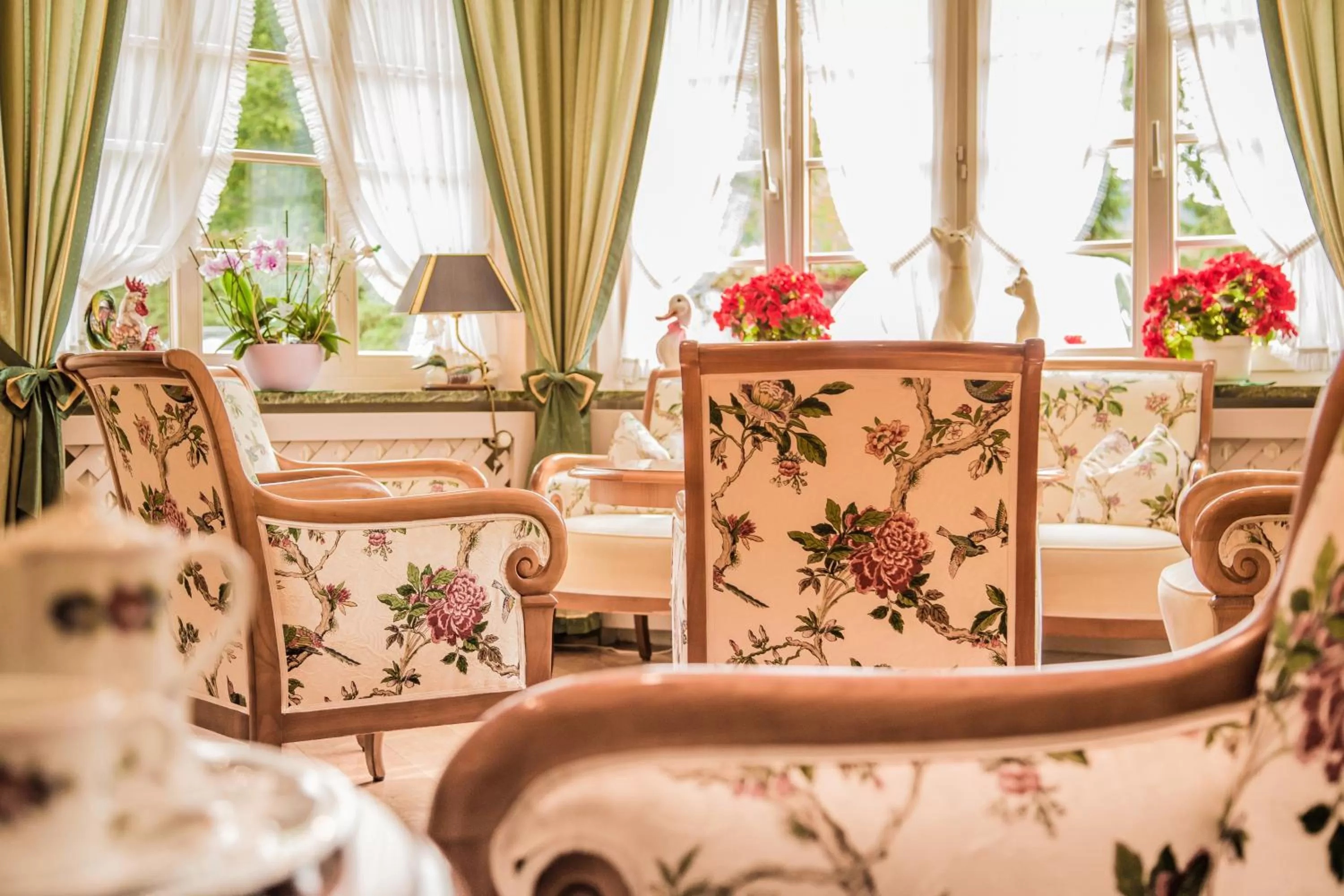 Communal lounge/ TV room, Seating Area in Kaisers Tanne - Premium Alles Inklusive Hotel