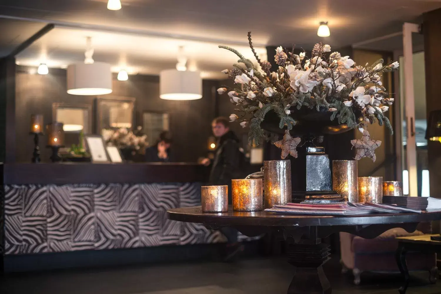 Lobby or reception in Stadshotellet Lidköping Lobby or reception in Stadshotellet Lidköping