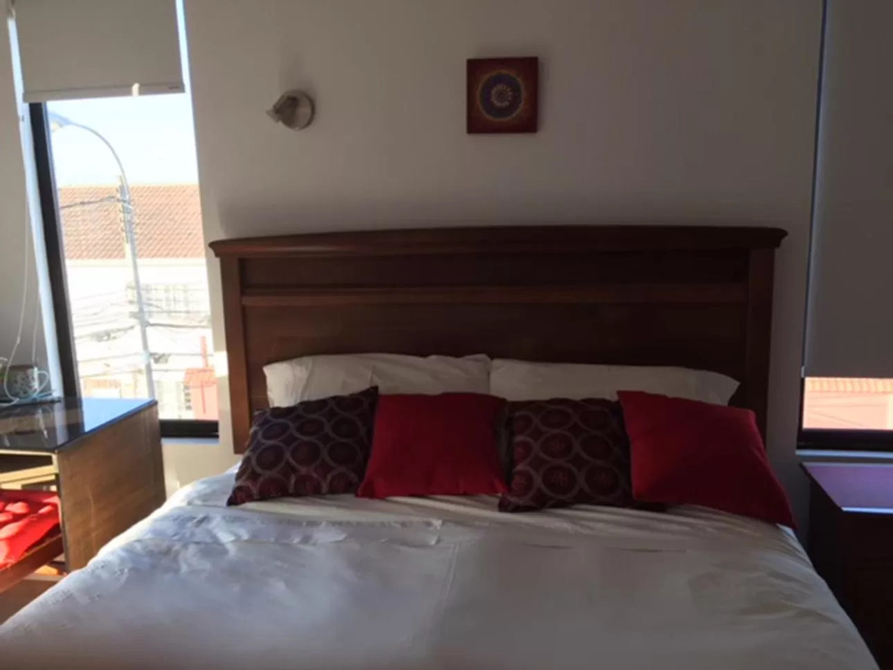 Decorative detail, Bed in B&B Hostel CasaMoro