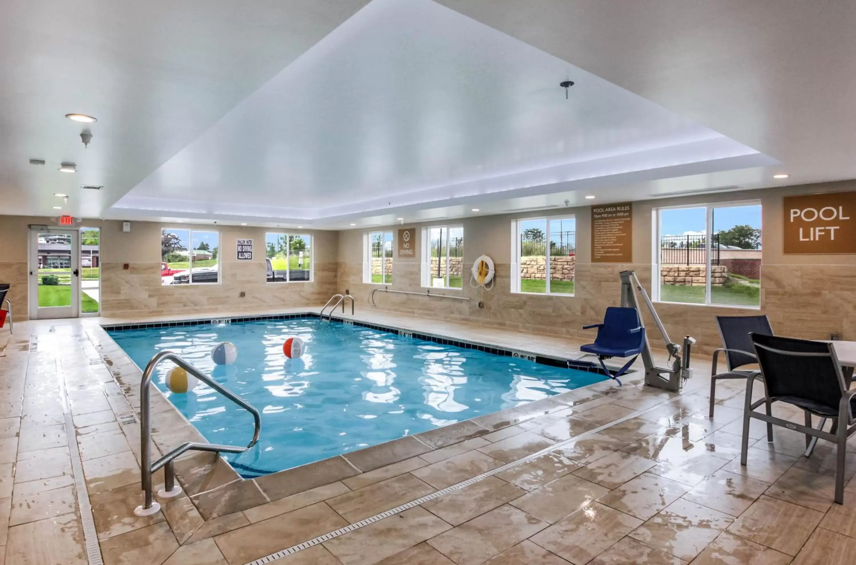 Swimming Pool in Candlewood Suites - Brighton, an IHG Hotel