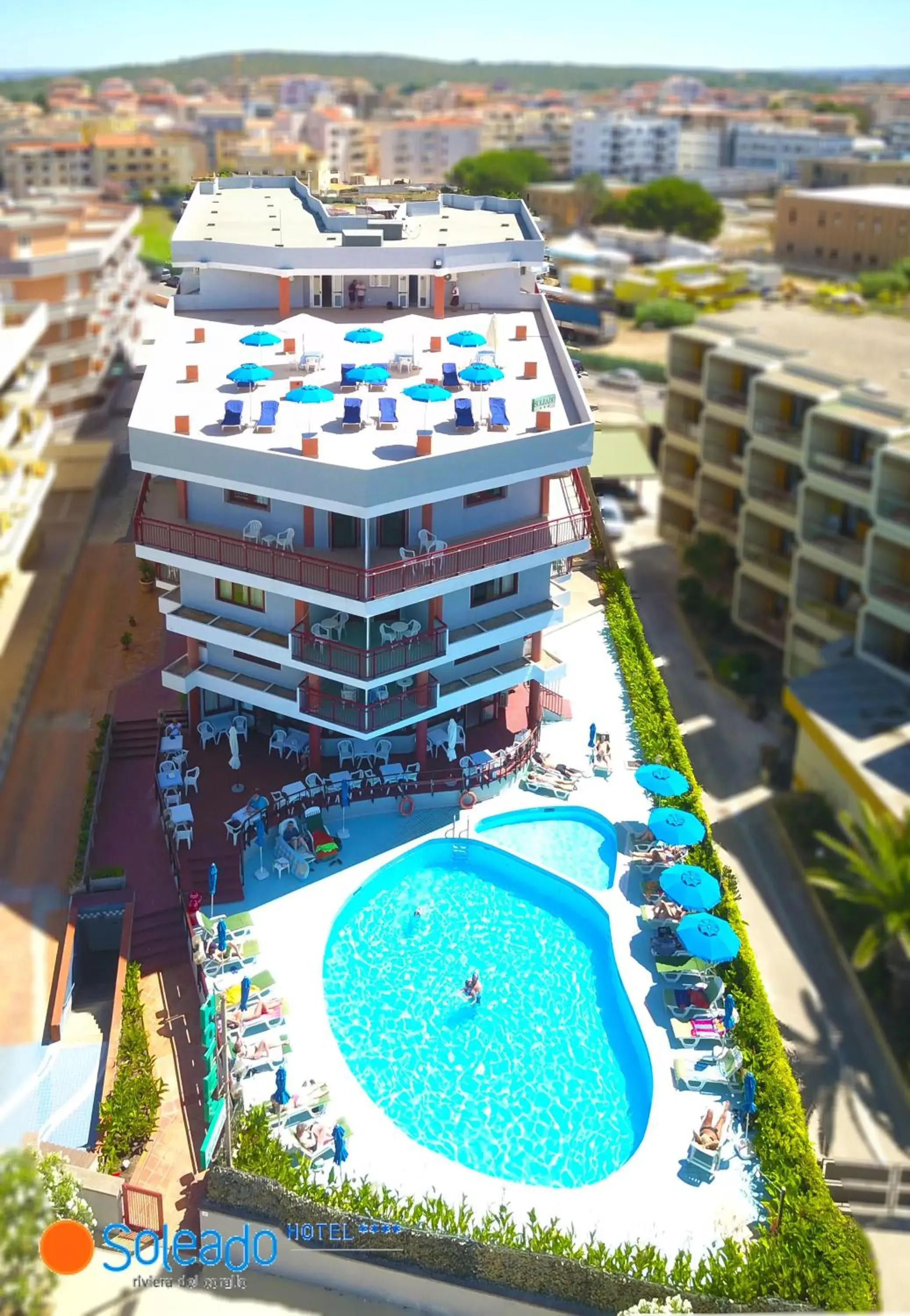 View (from property/room), Pool View in Hotel Soleado