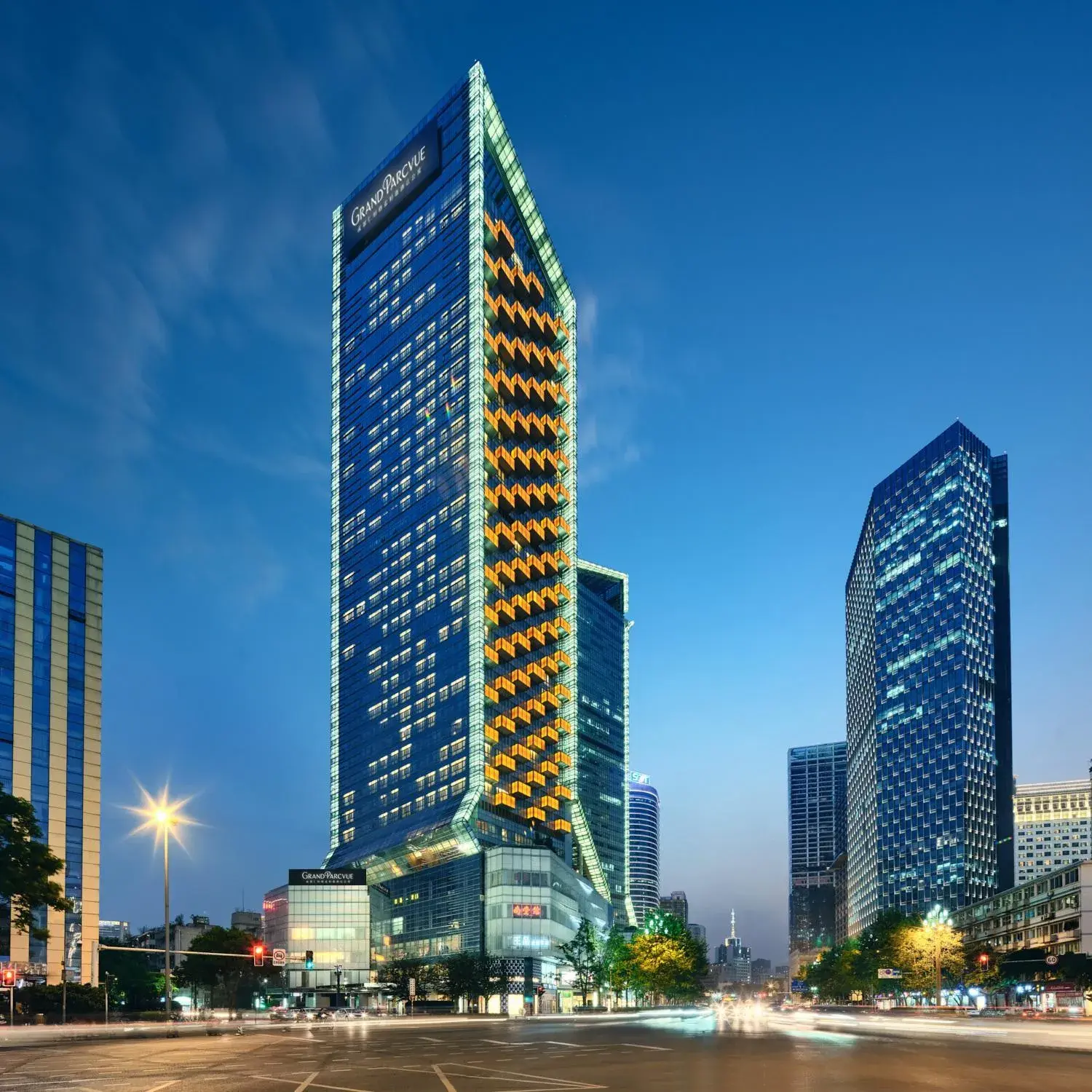 Property Building in Intercontinental Residences Chengdu City Center