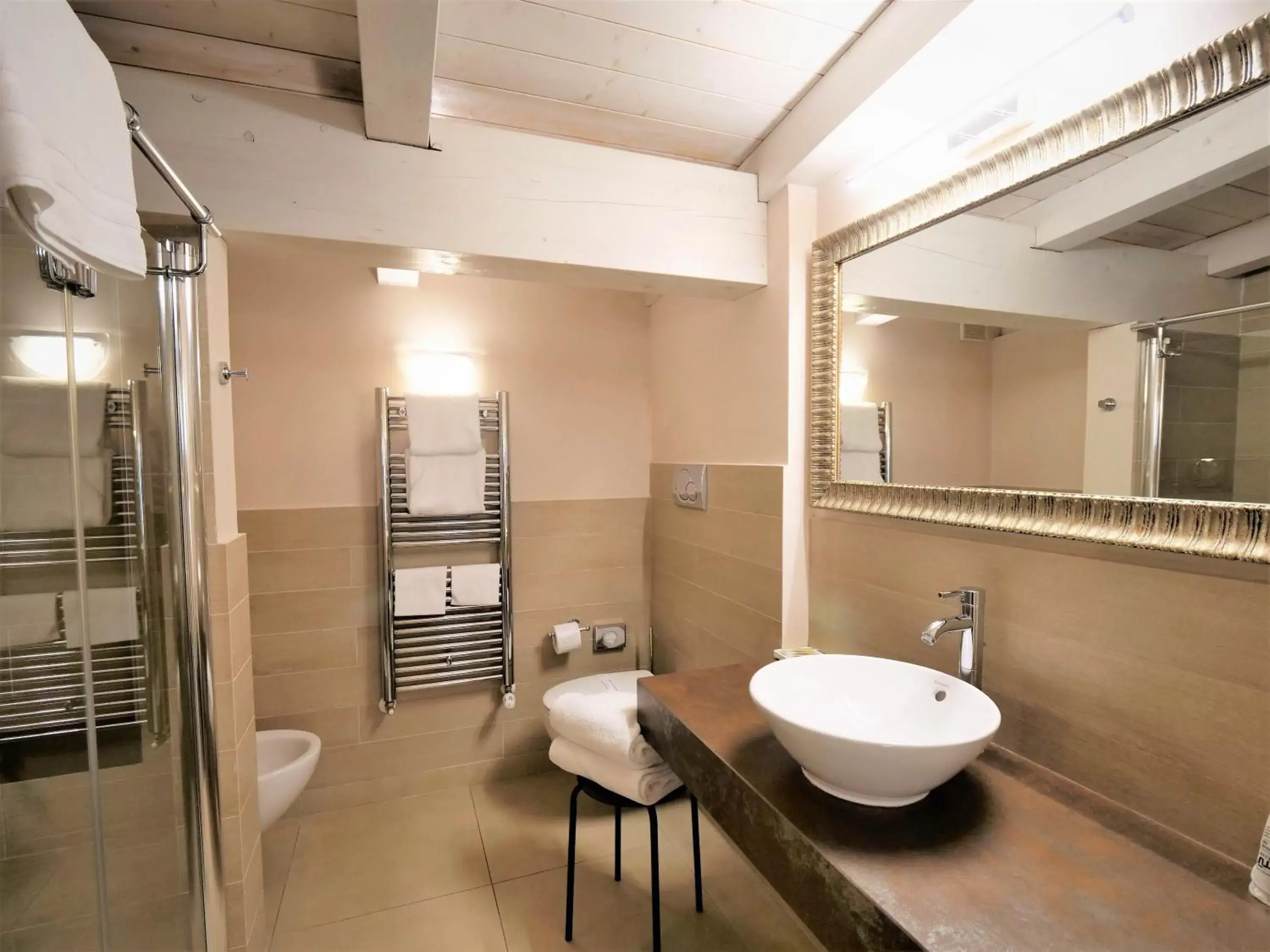 Bathroom in Hotel Patavium