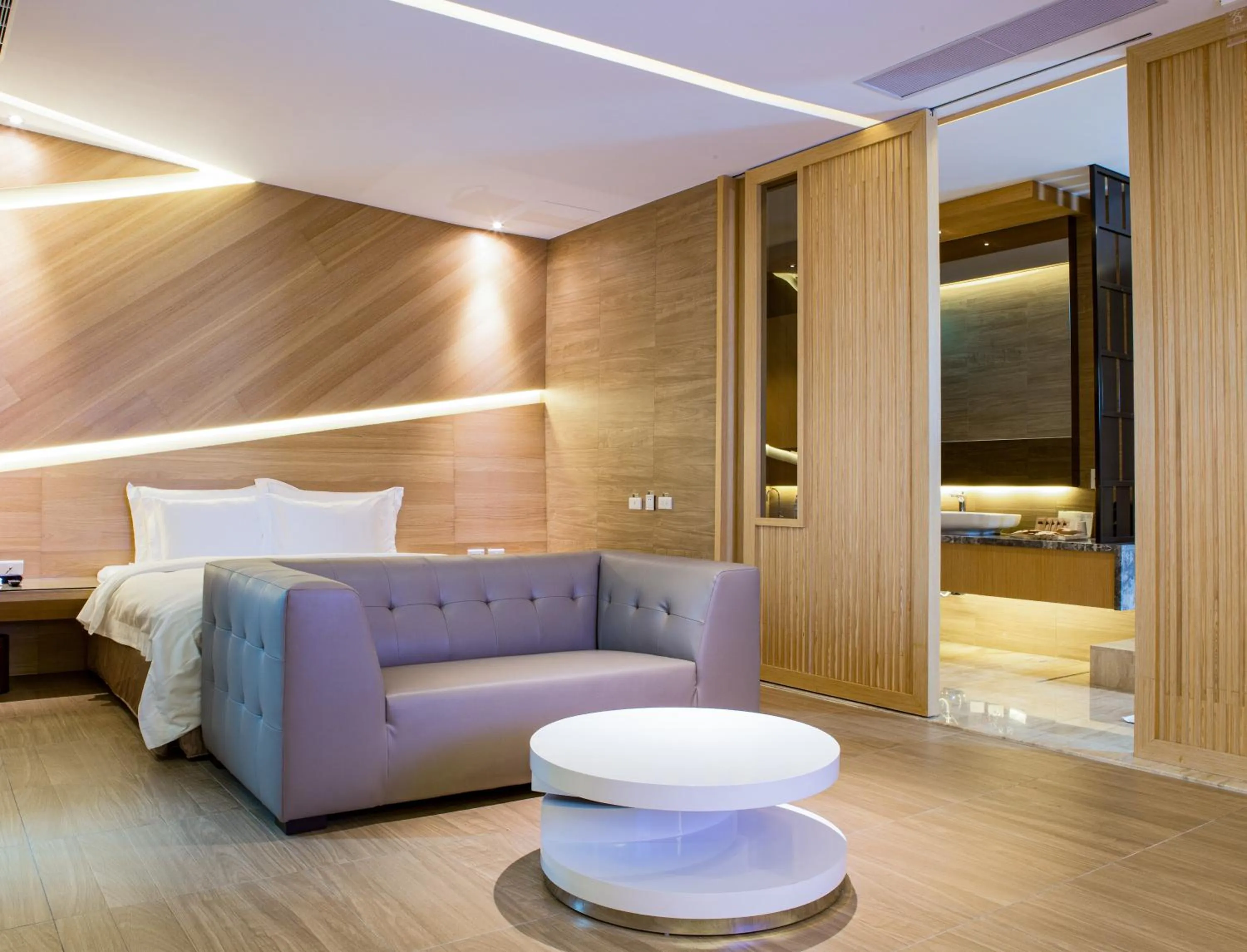 Bed in All-Ur Boutique Motel - Hualian Branch