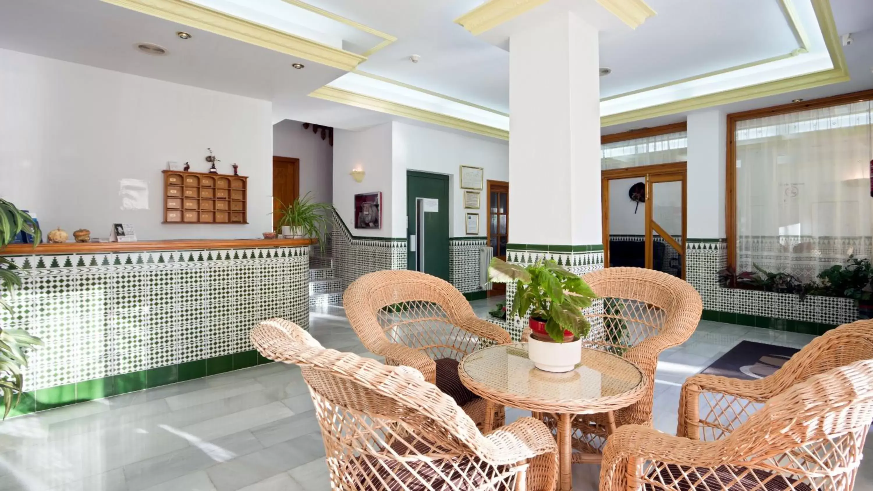 Lobby or reception in Hotel Mirasol