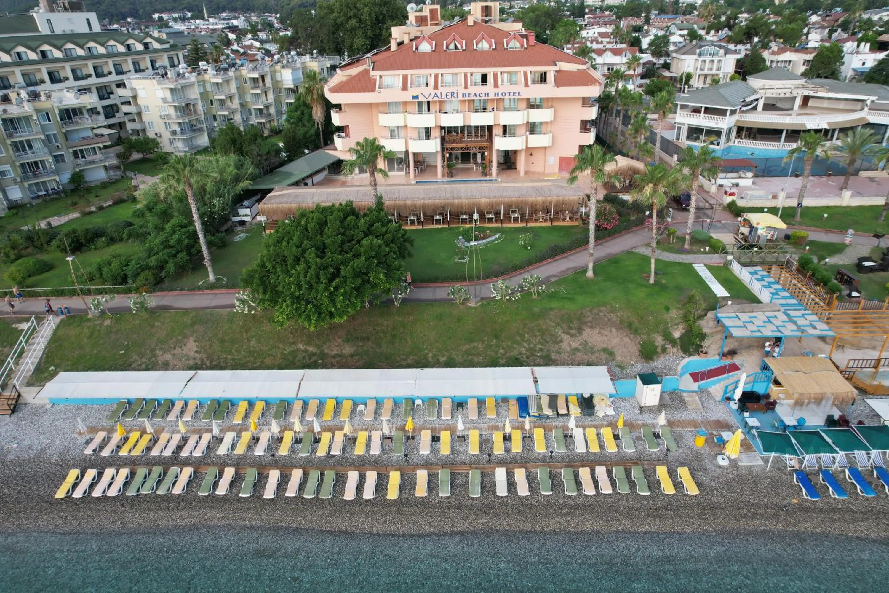 Bird's eye view in Valeri Beach Hotel