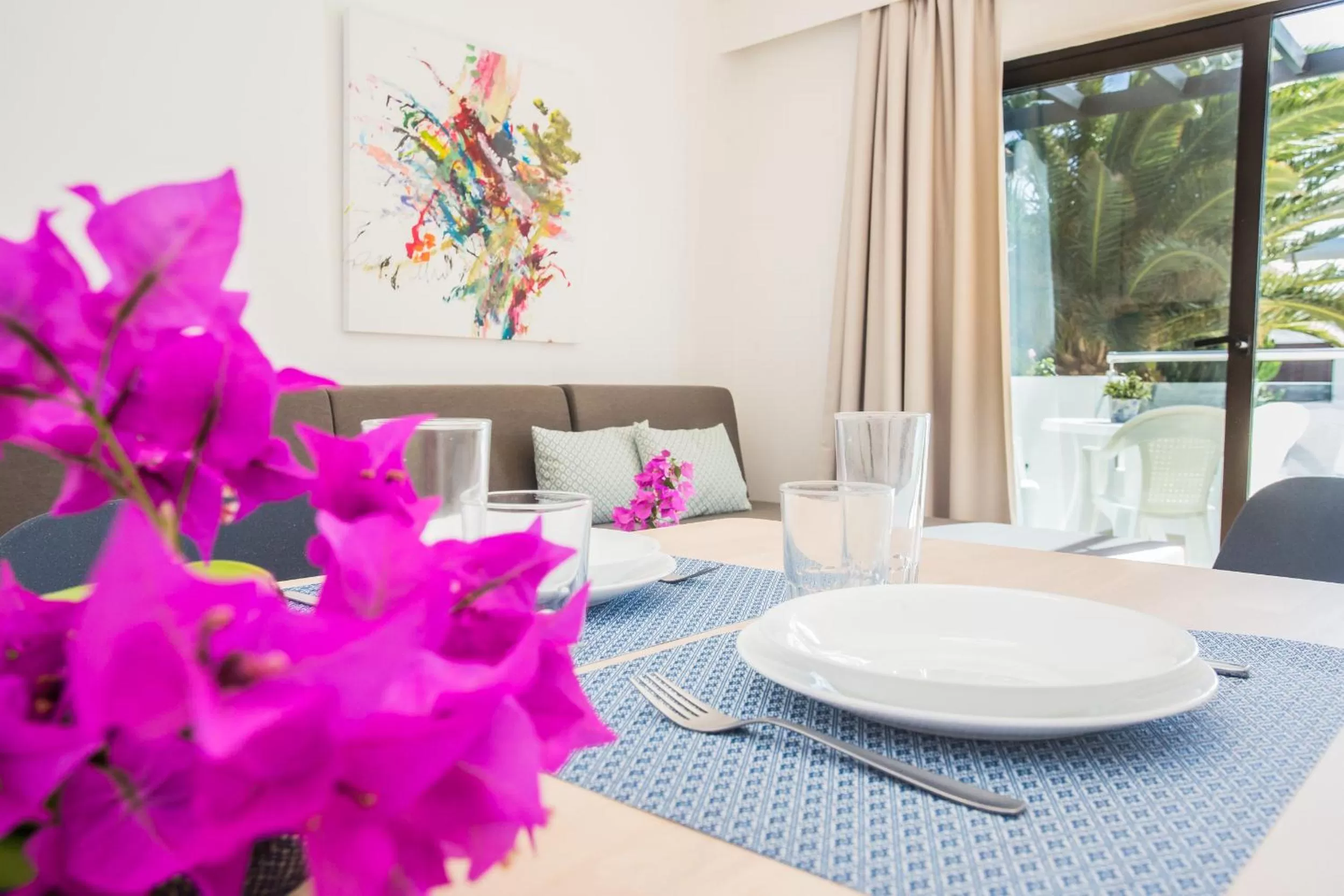 Dining area in Los Tulipanes