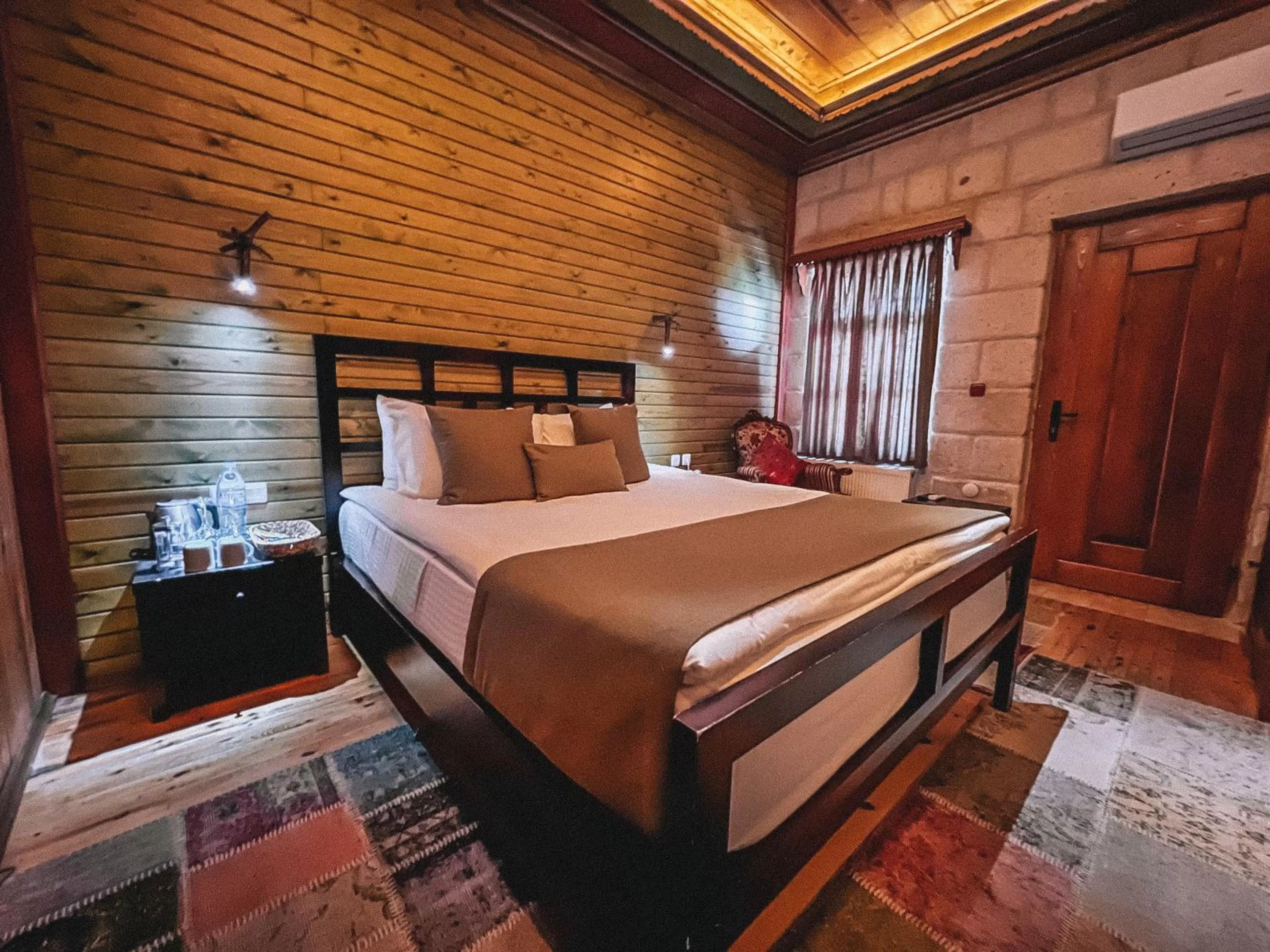 Bed in Local Cave House