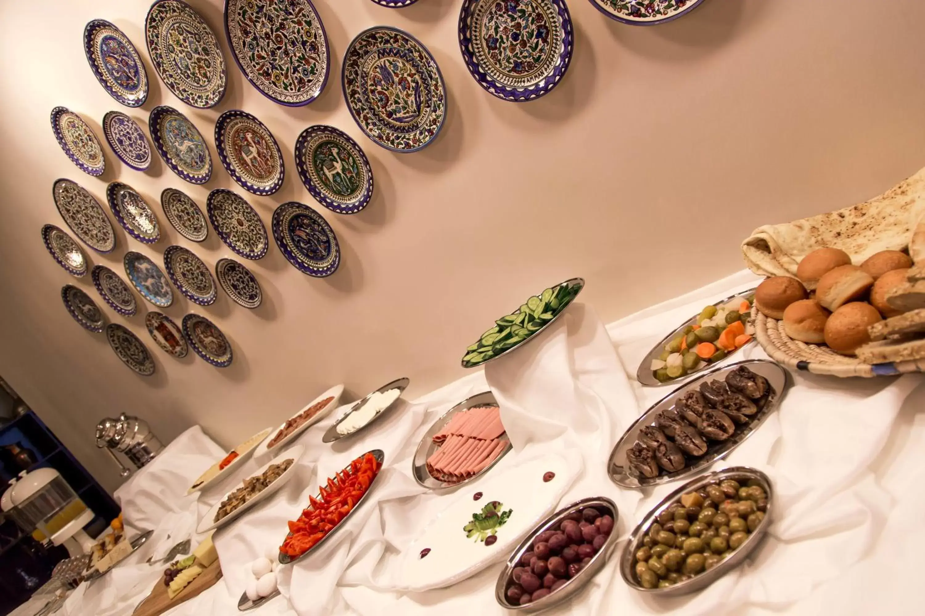 Food close-up in Antika Amman Hotel