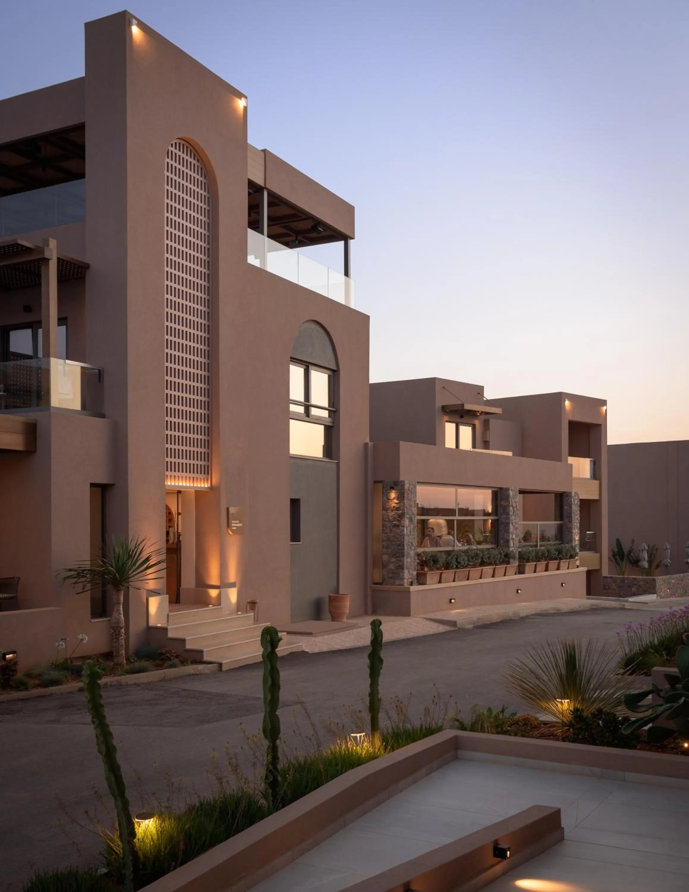 Property building in Paralos Venus Suites Adults Only