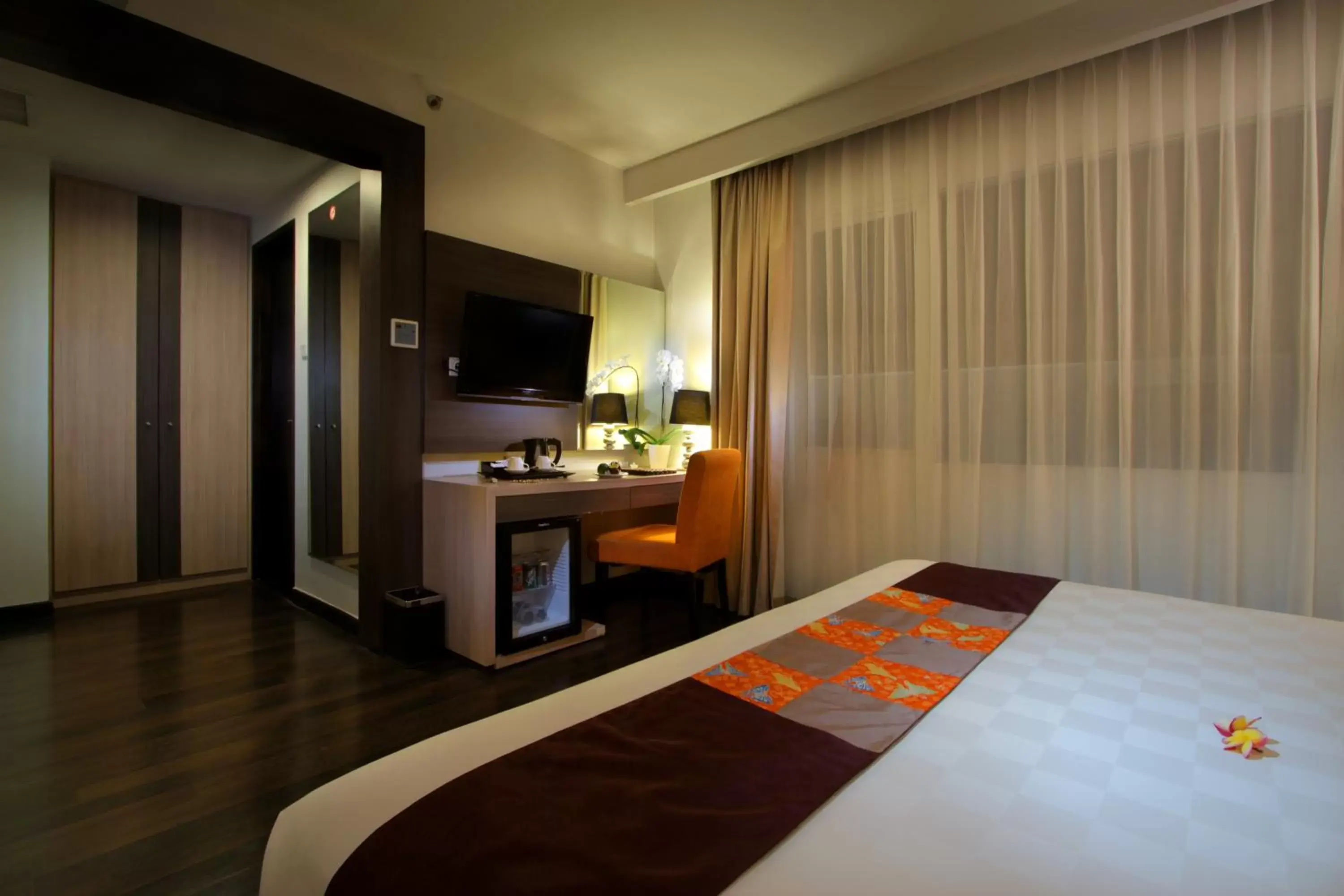 Bed in b Hotel Bali & Spa