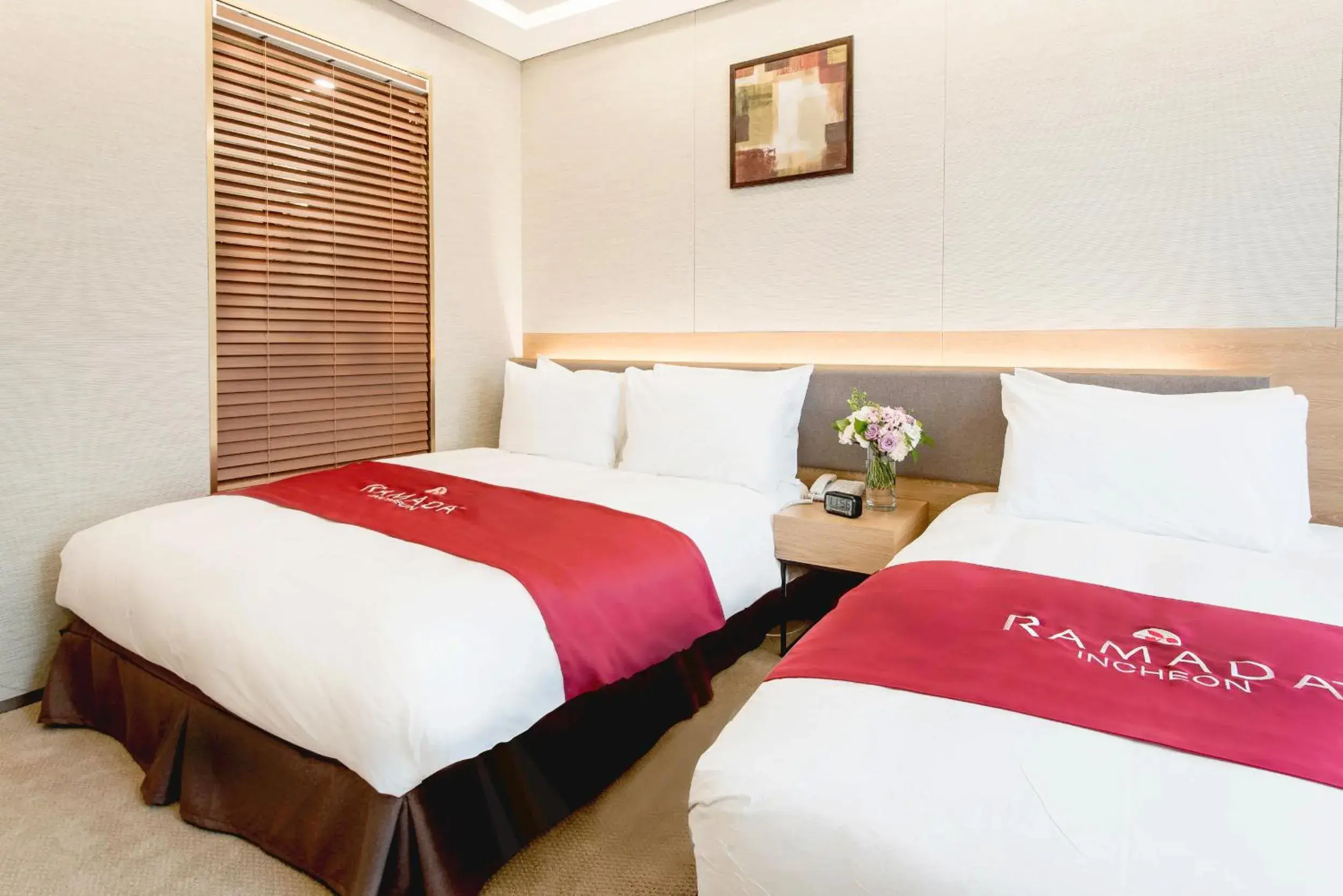 Bedroom, Bed in Ramada by Wyndham Incheon