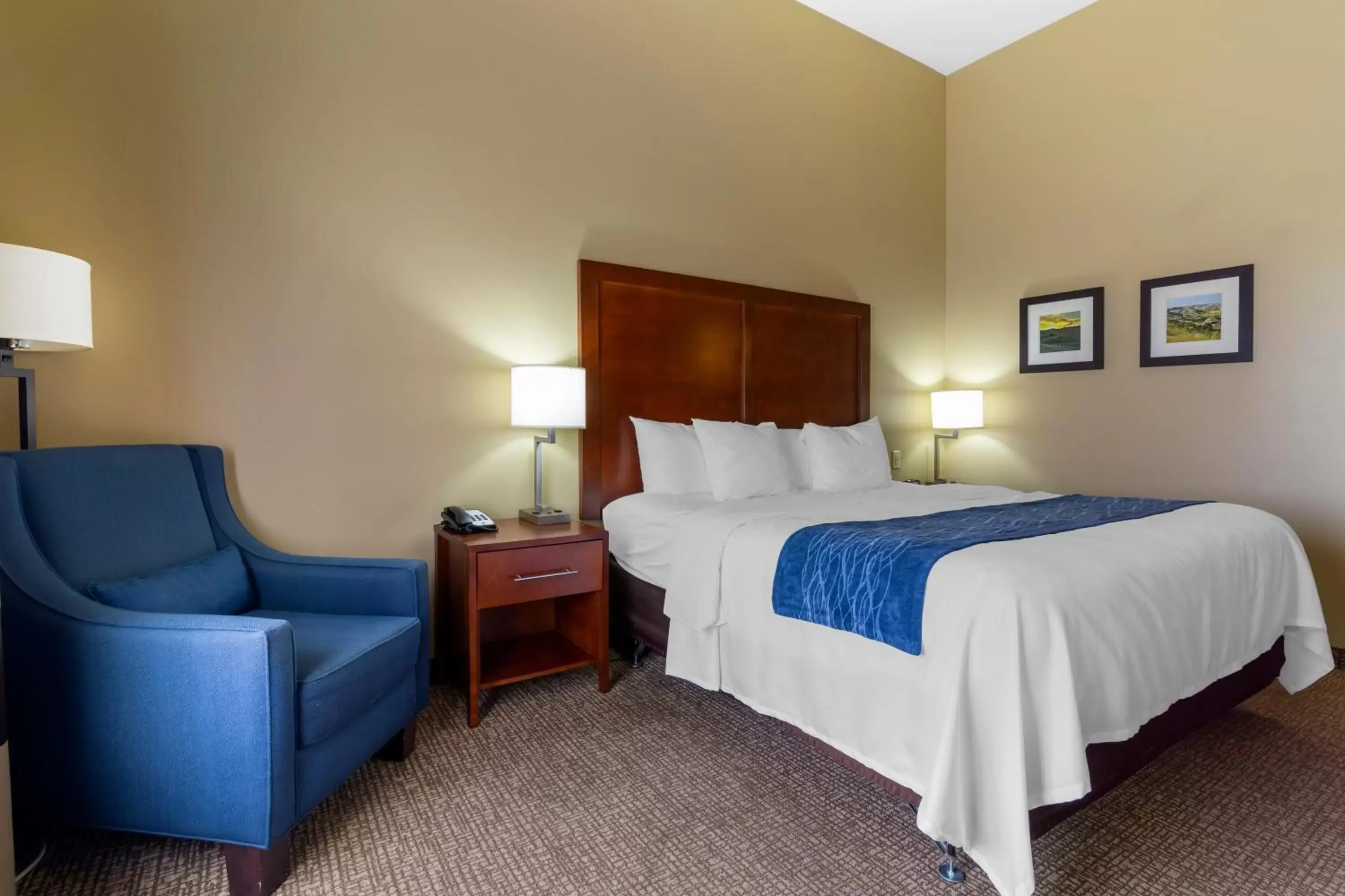 Photo of the whole room, Bed in Comfort Inn & Suites Mandan - Bismarck