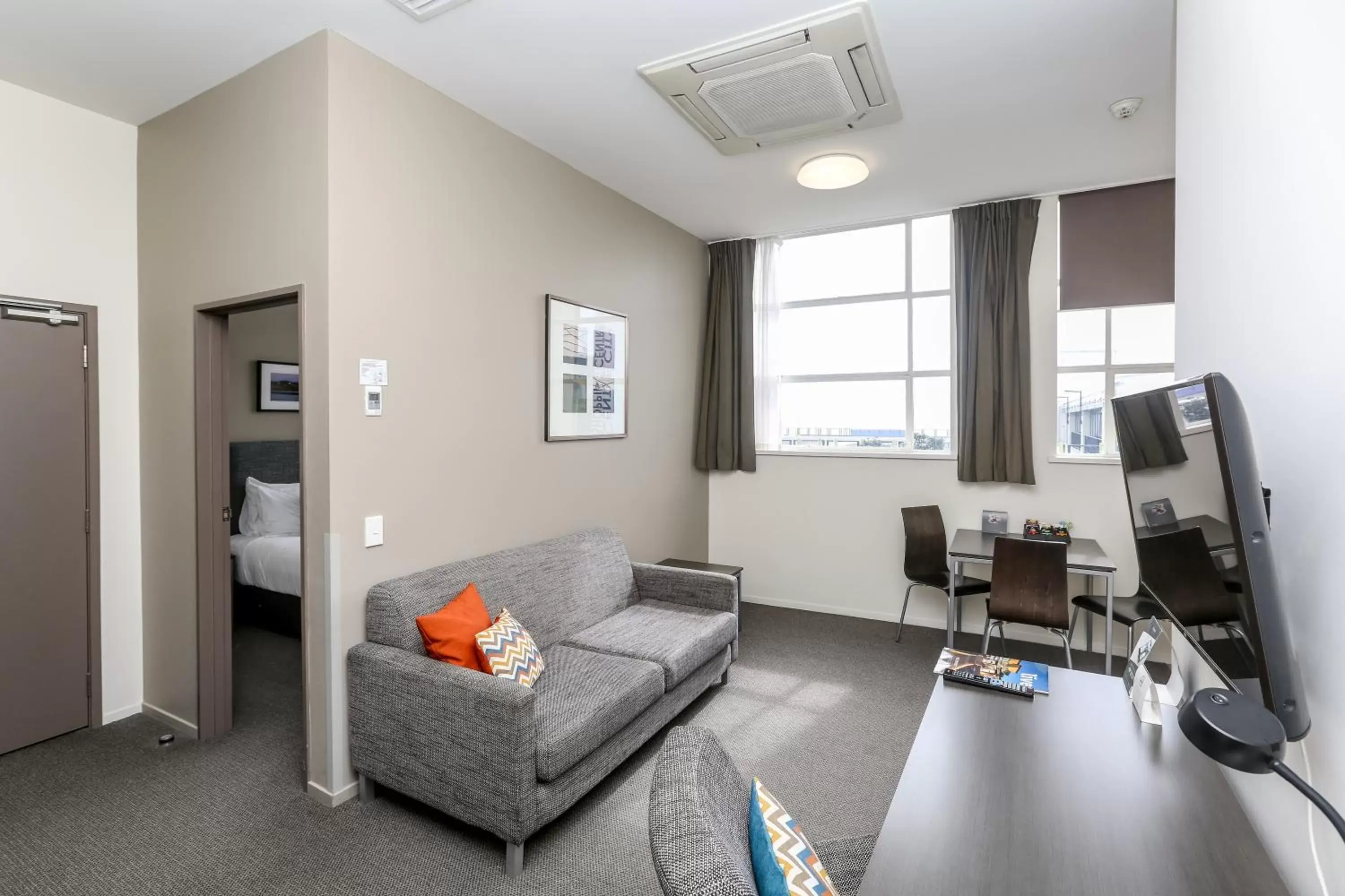 Living room, Seating Area in Quest New Plymouth Serviced Apartments