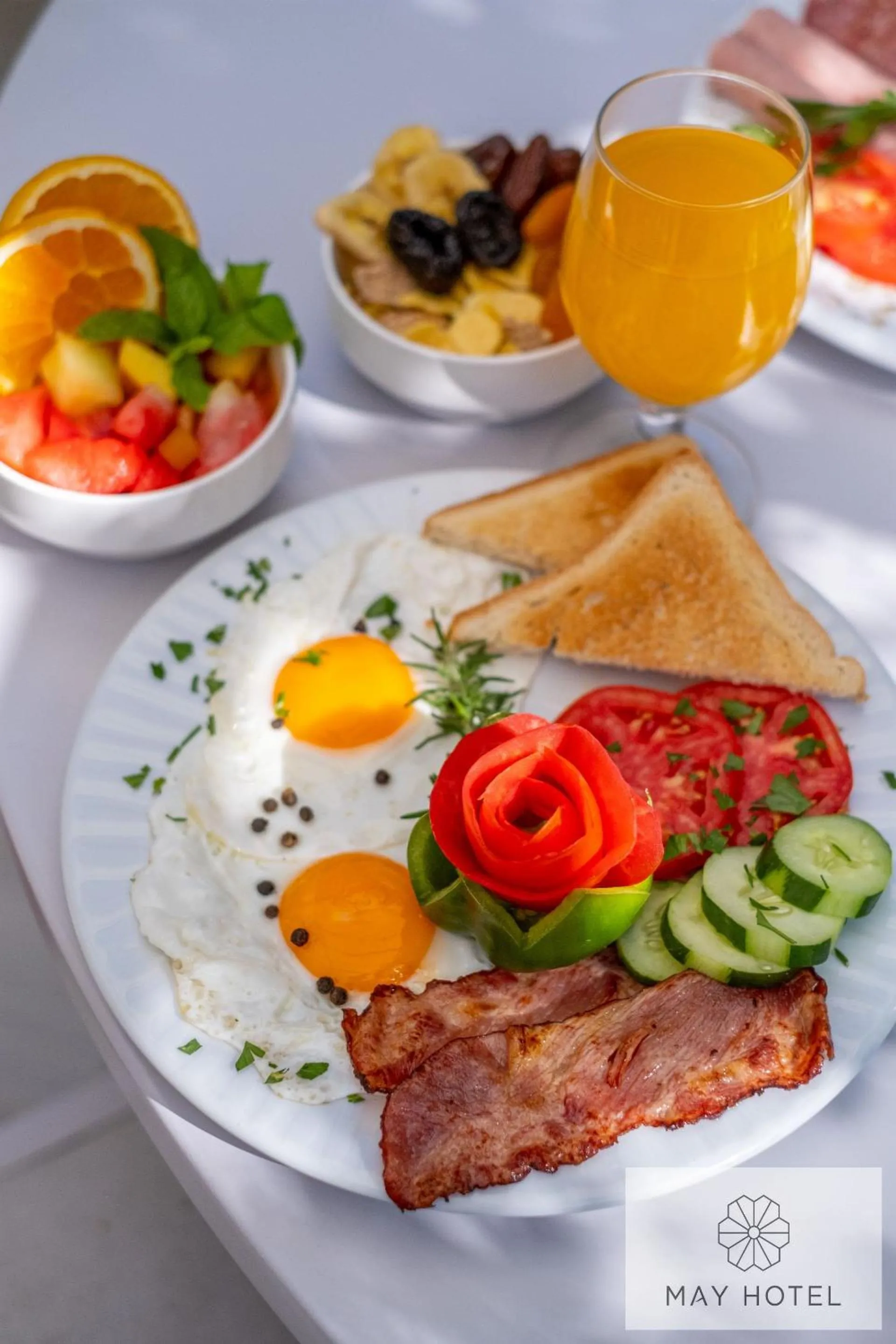 Breakfast in May Beach Hotel