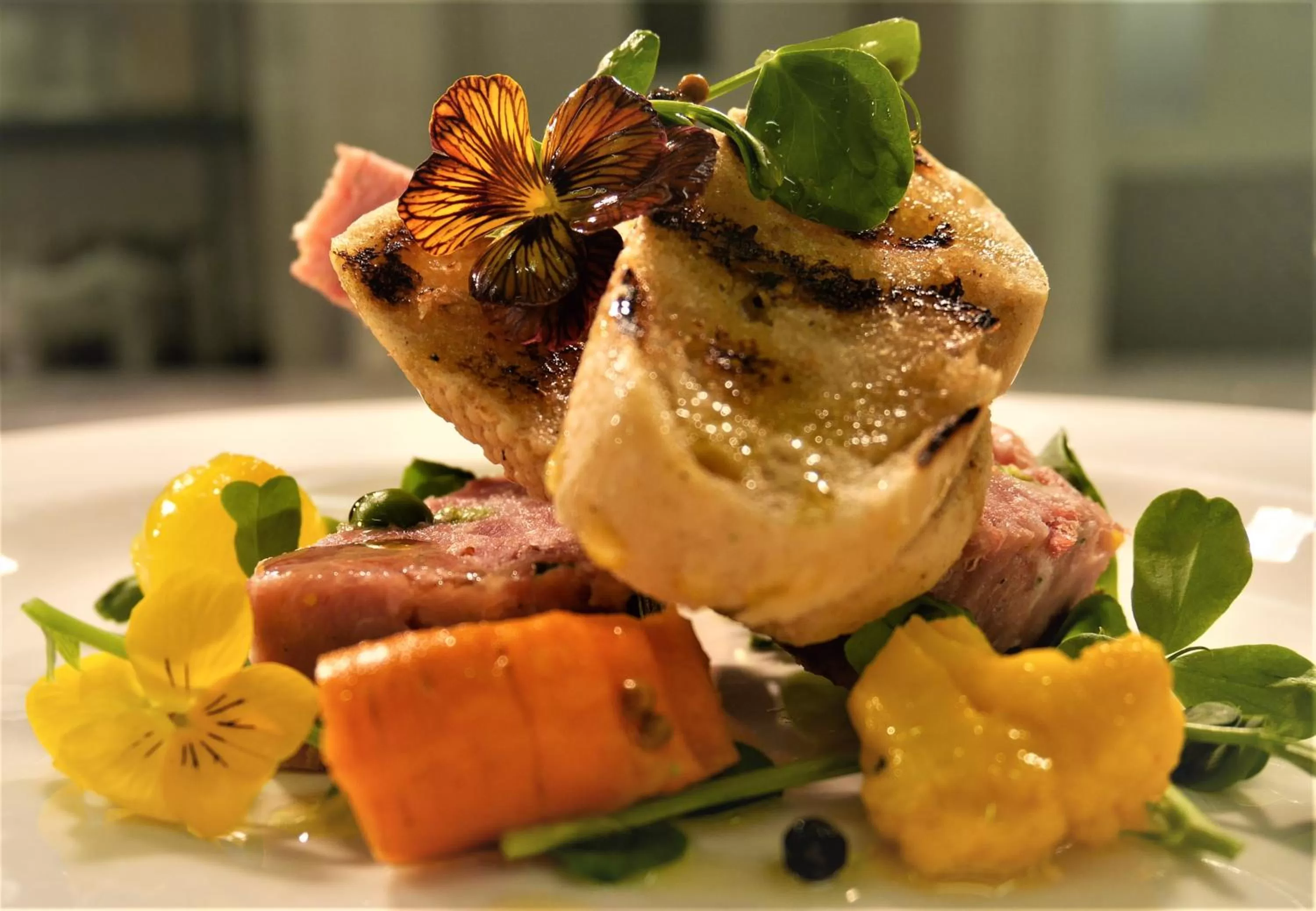 Food close-up in Novotel London Stansted Airport