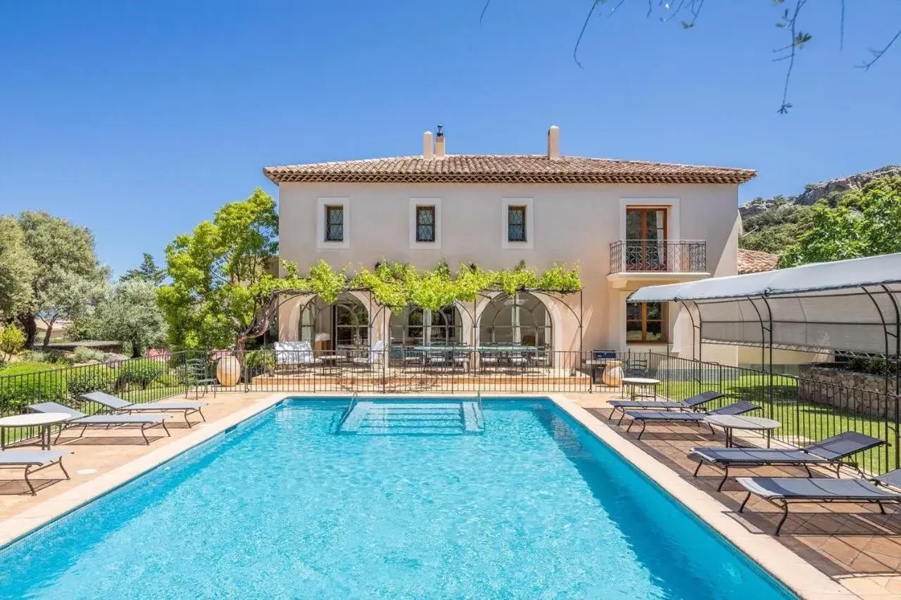 Pool view, Property Building in La Villa Calvi