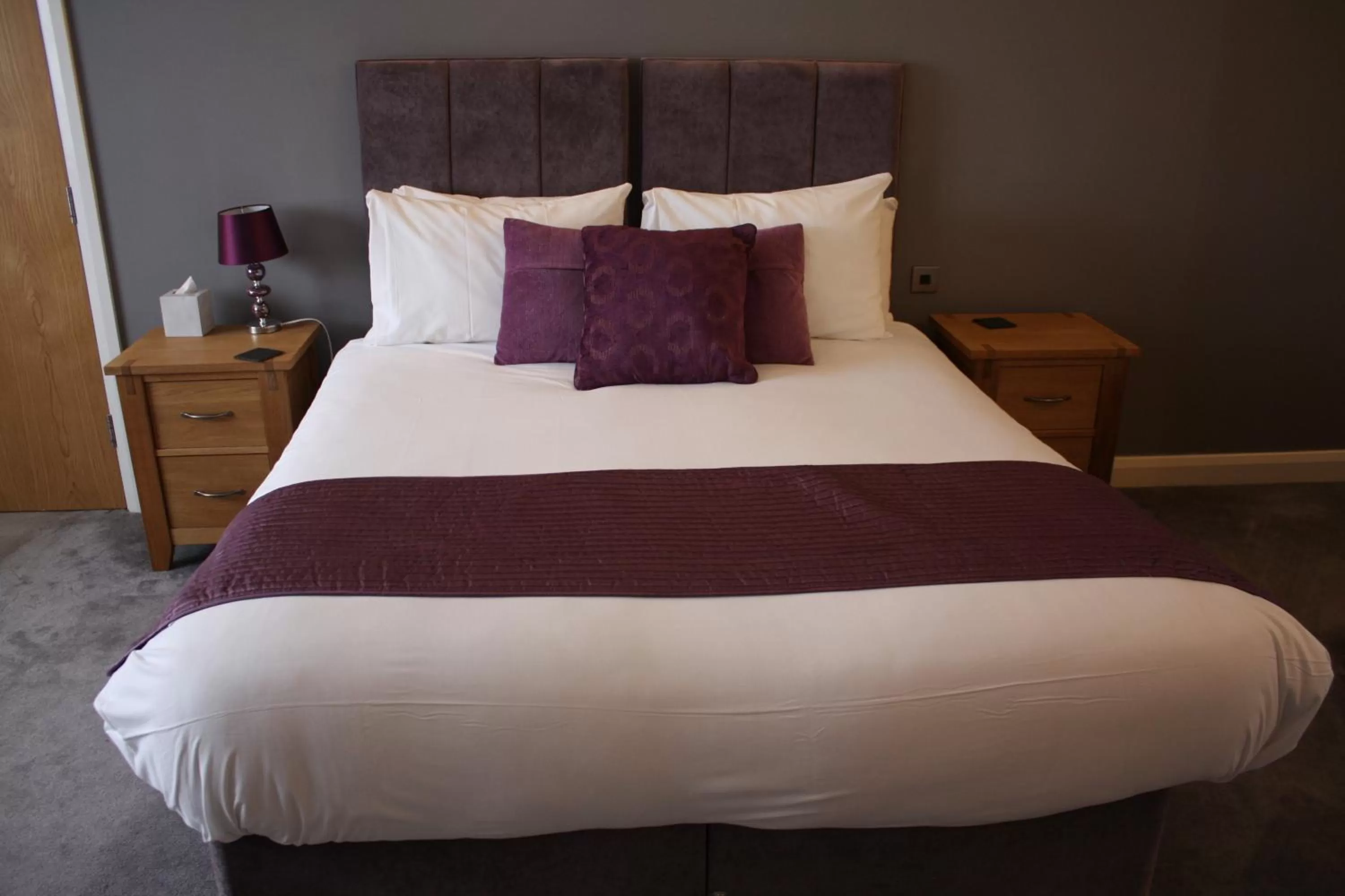 Bed in Charnock Farm Motel