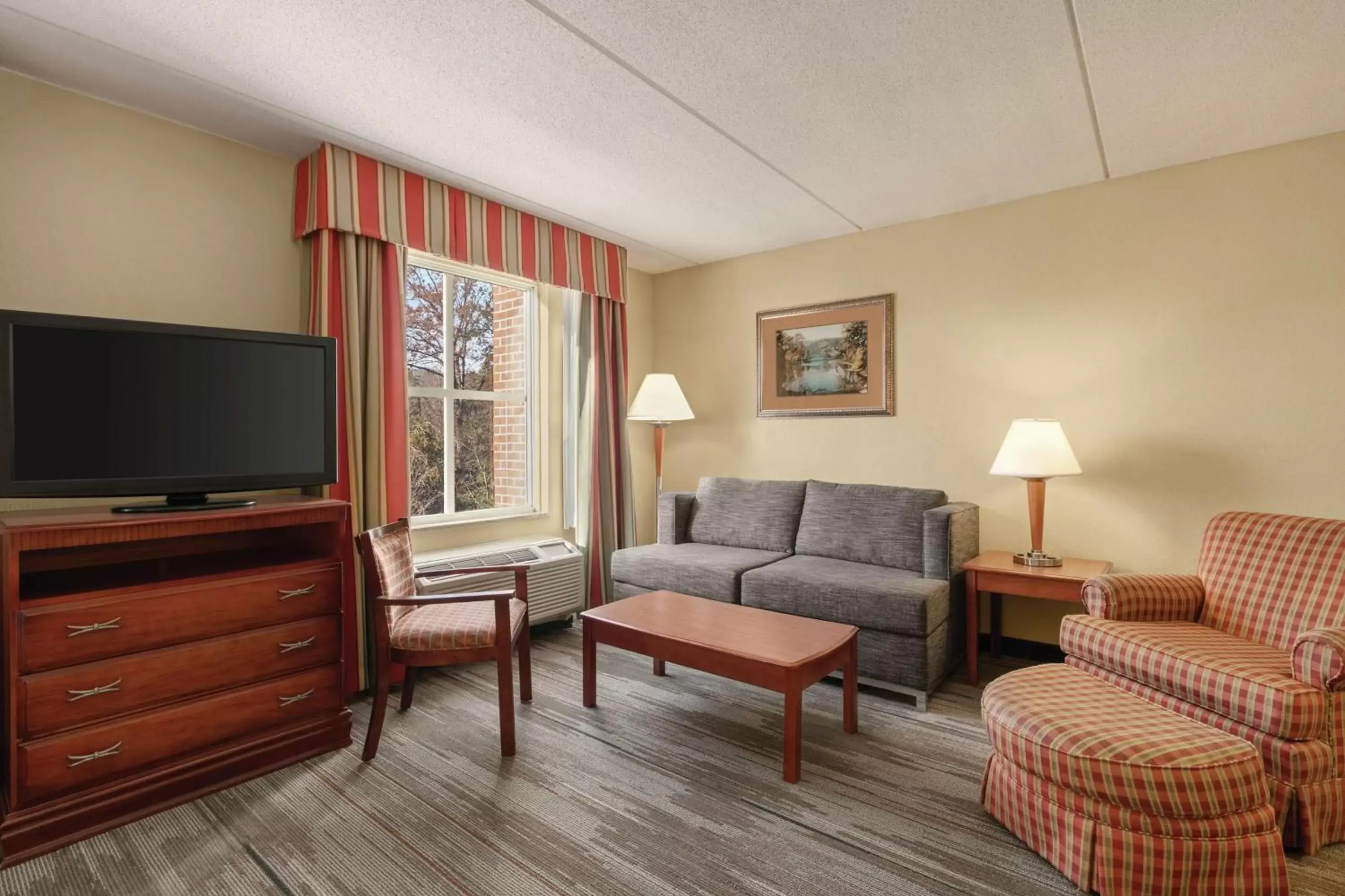 Living room, Seating Area in Hampton Inn & Suites Williamsburg Historic District