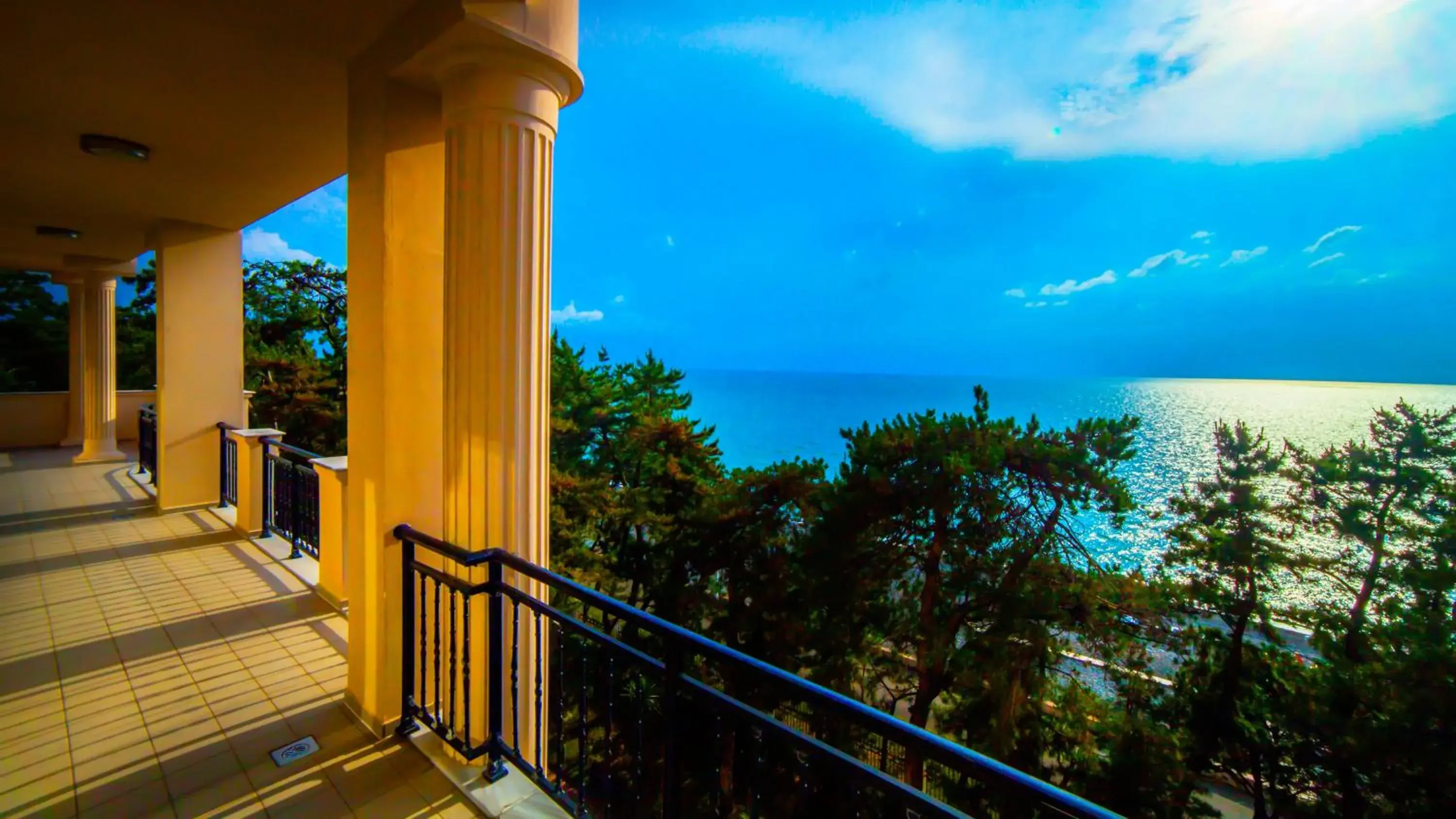 Sea view, Balcony/Terrace in Kobuleti Georgia Palace Hotel & Spa