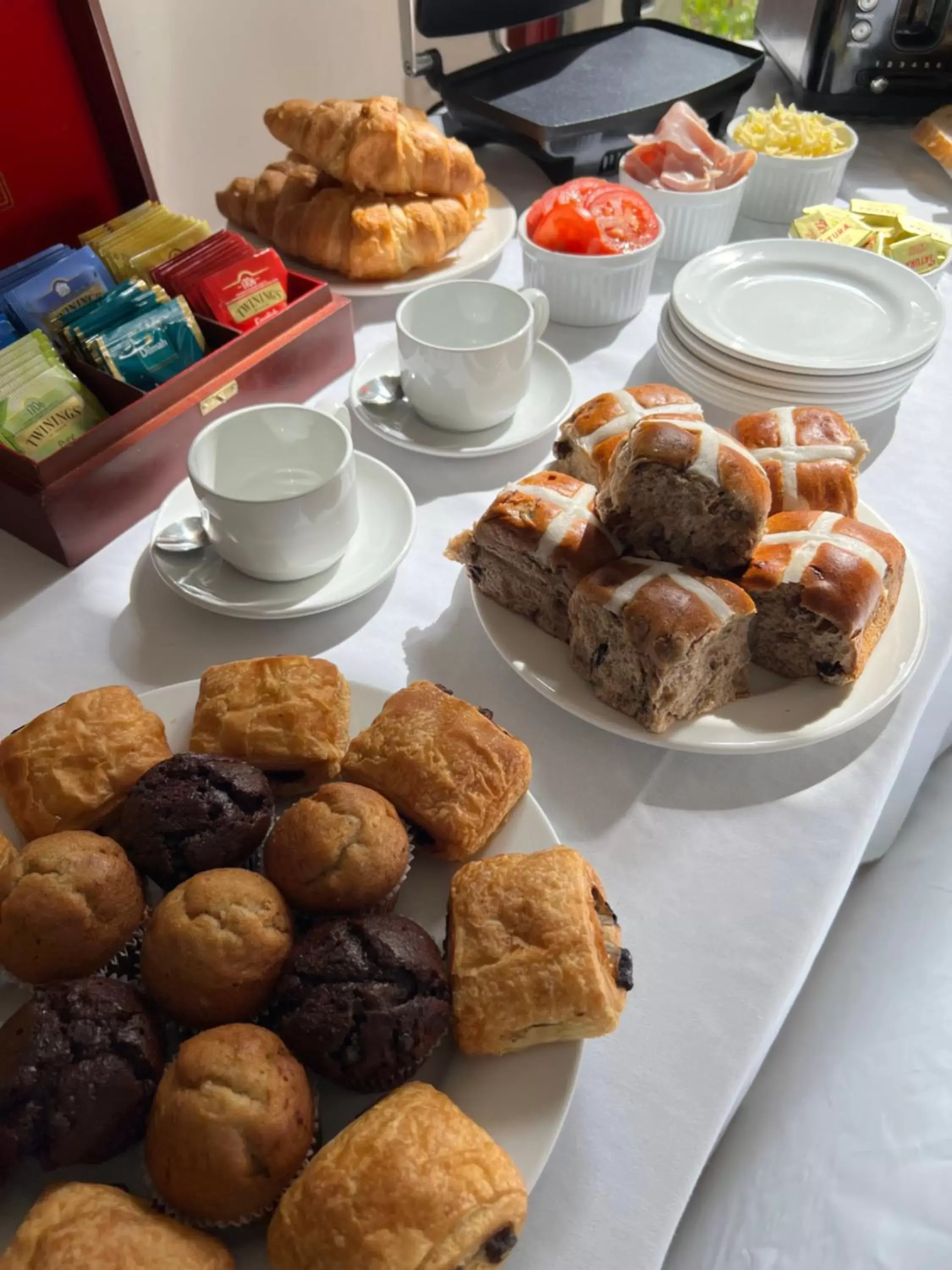 Continental breakfast in Victoria House Motor Inn