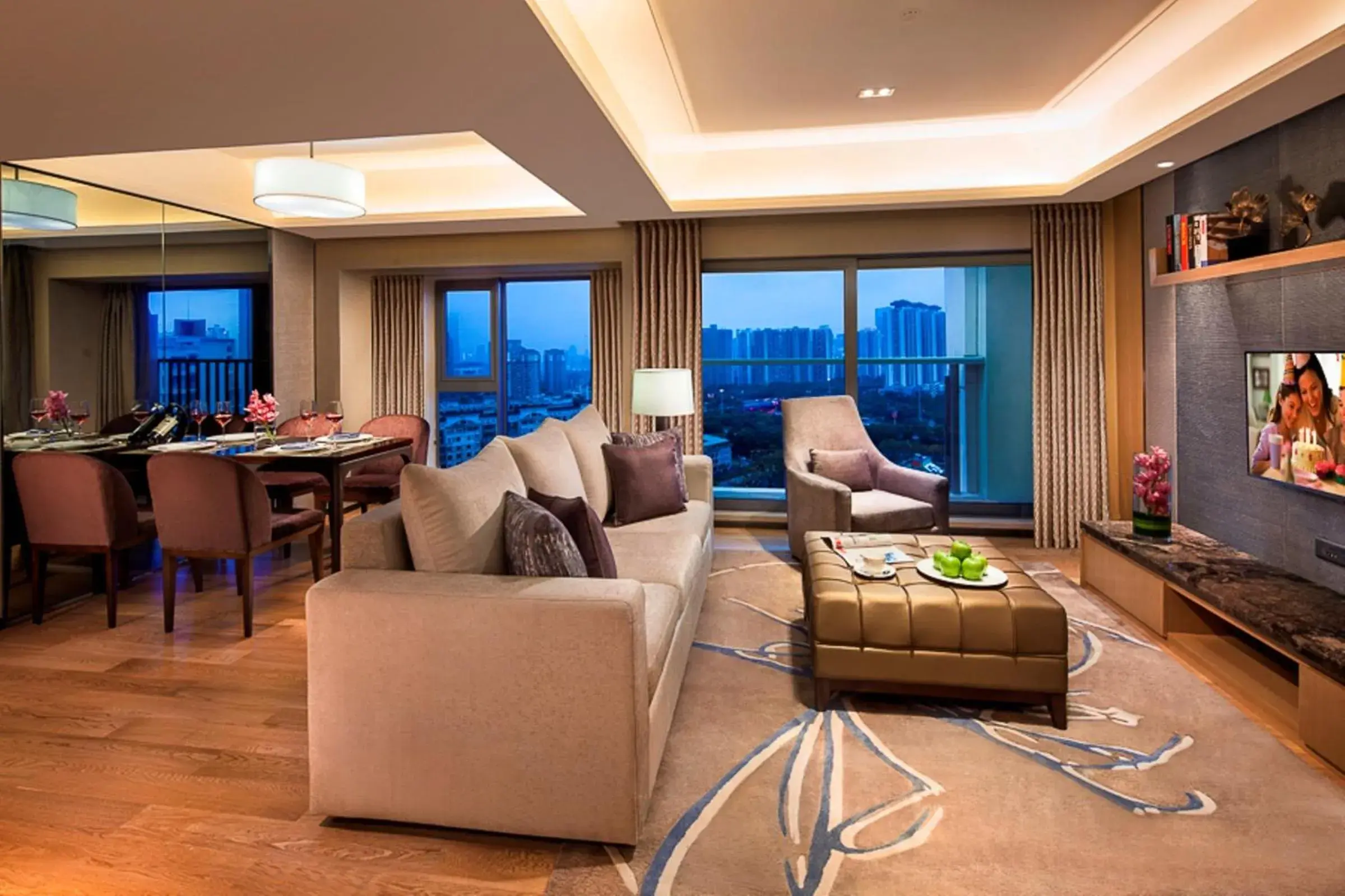Living room in Somerset Grandview Shenzhen