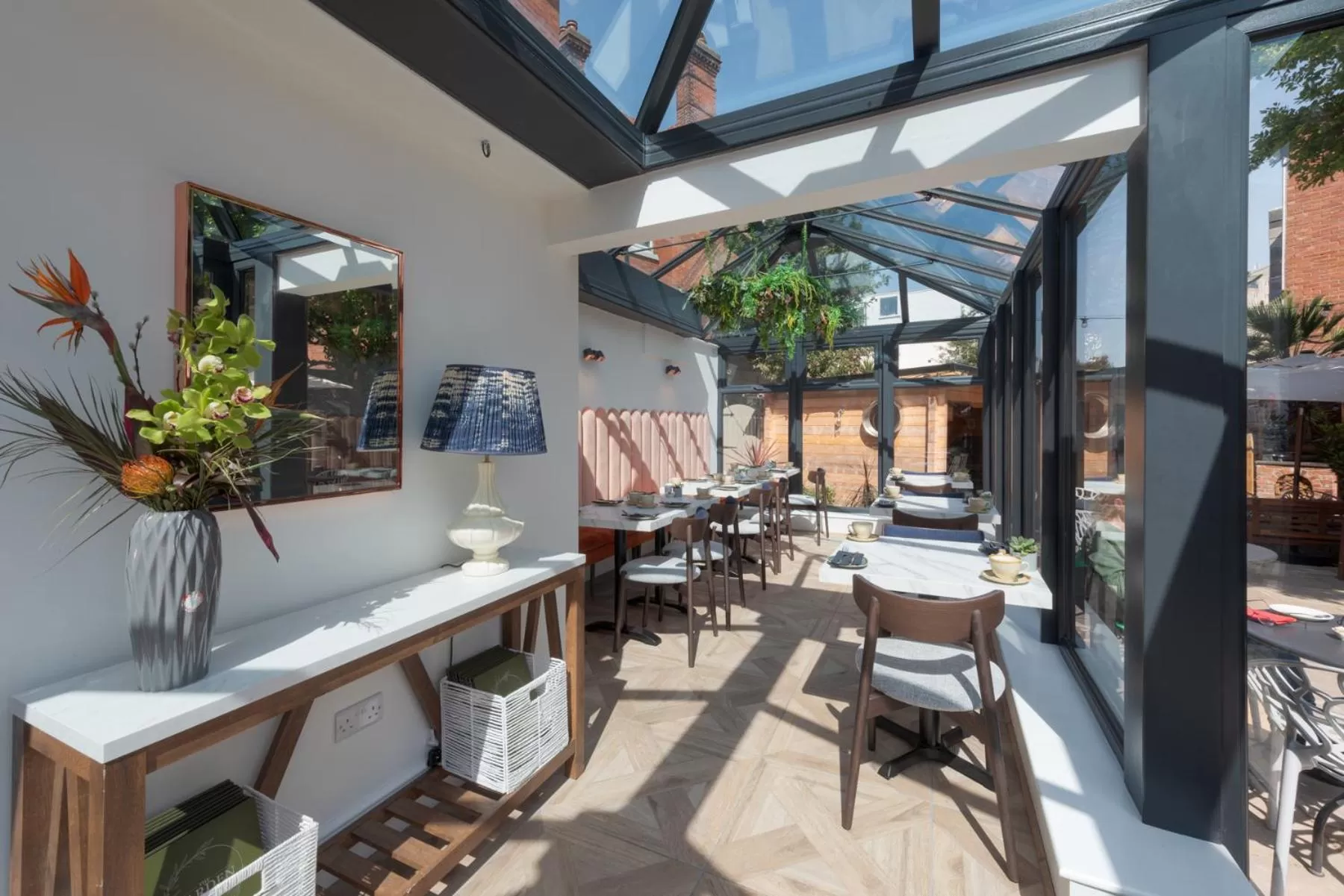 Facade/entrance in Florence Gardens Boutique Hotel and Restaurant