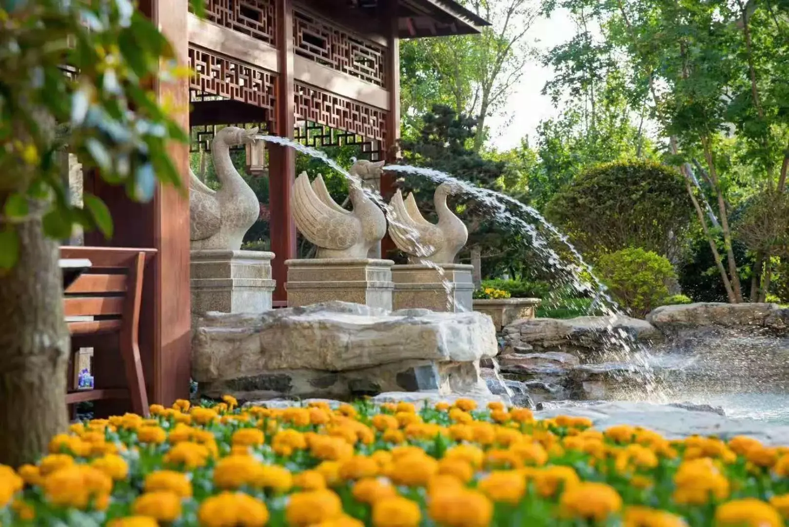 Garden in Wyndham Qingdao