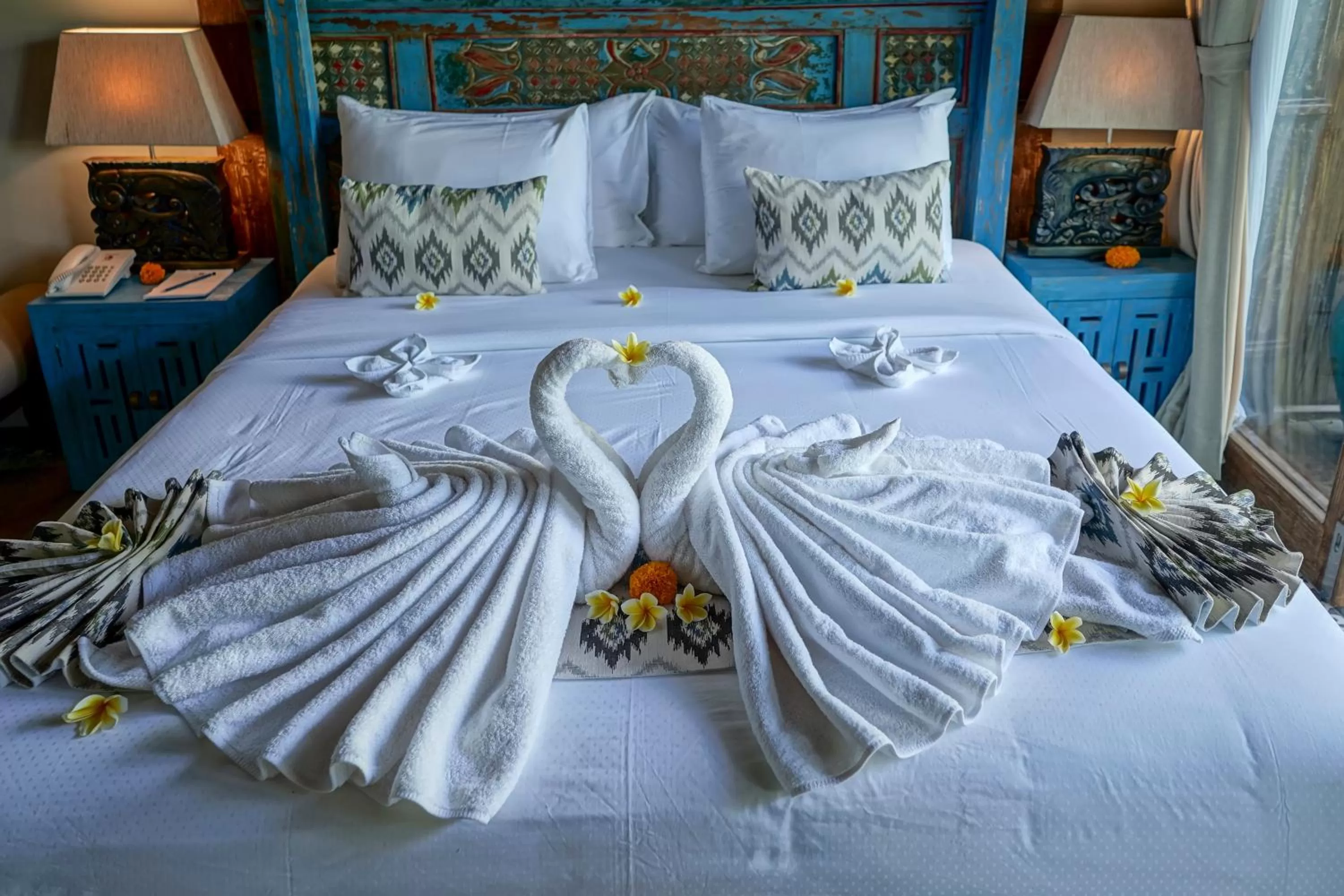 Bed in Menzel Ubud