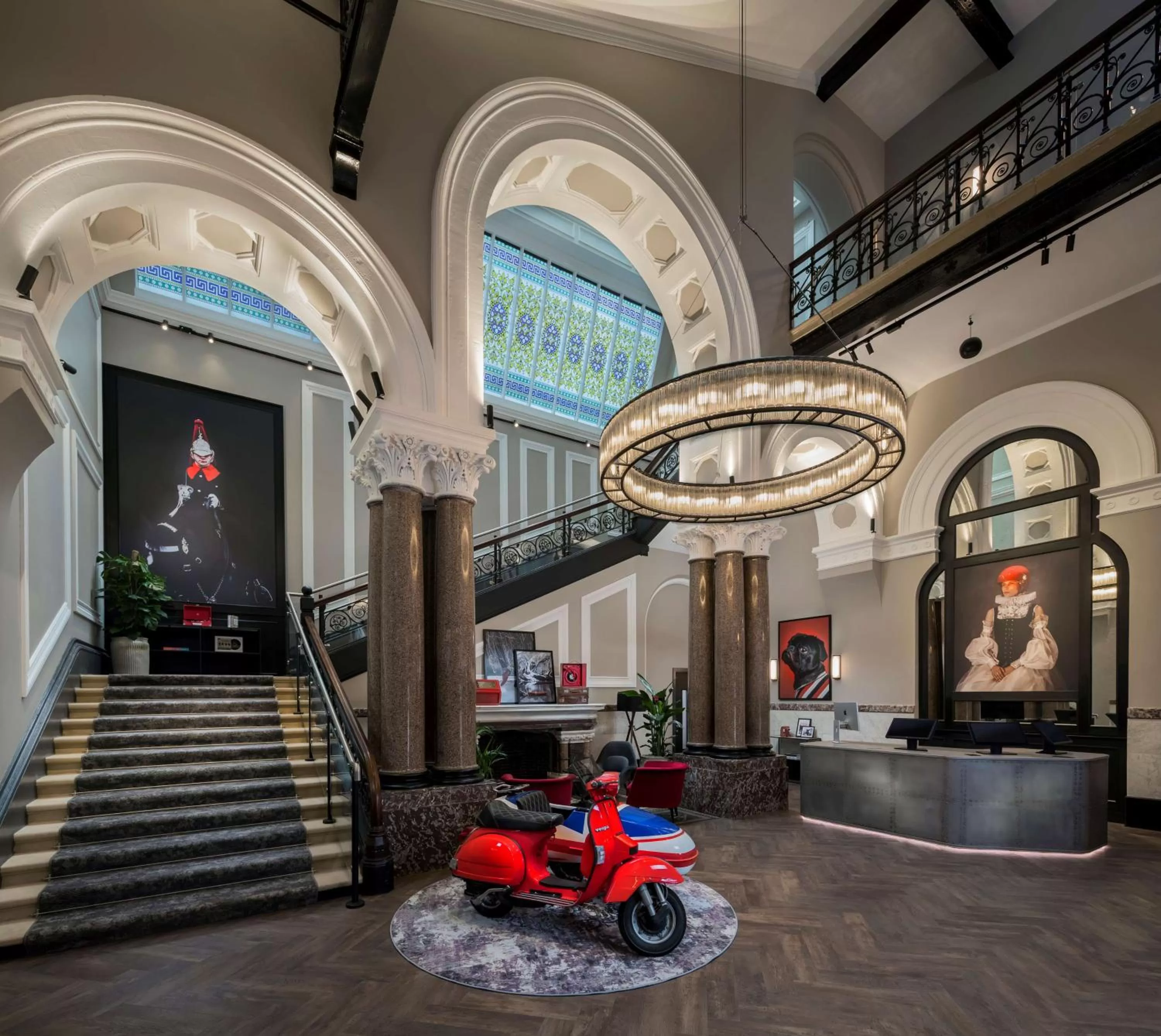 Lobby or reception in Radisson RED Hotel, Liverpool