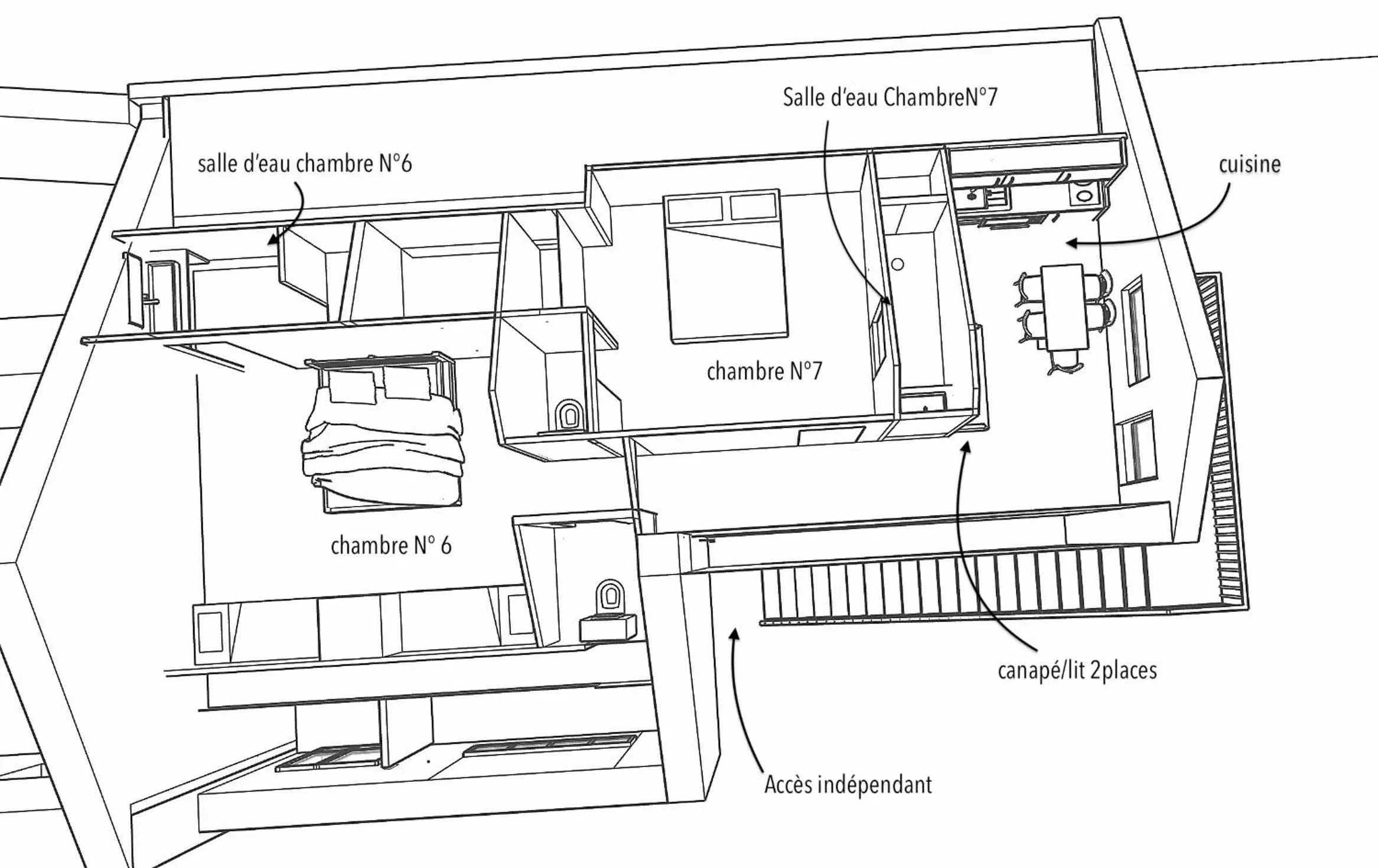 Property building in Fleurs de lin