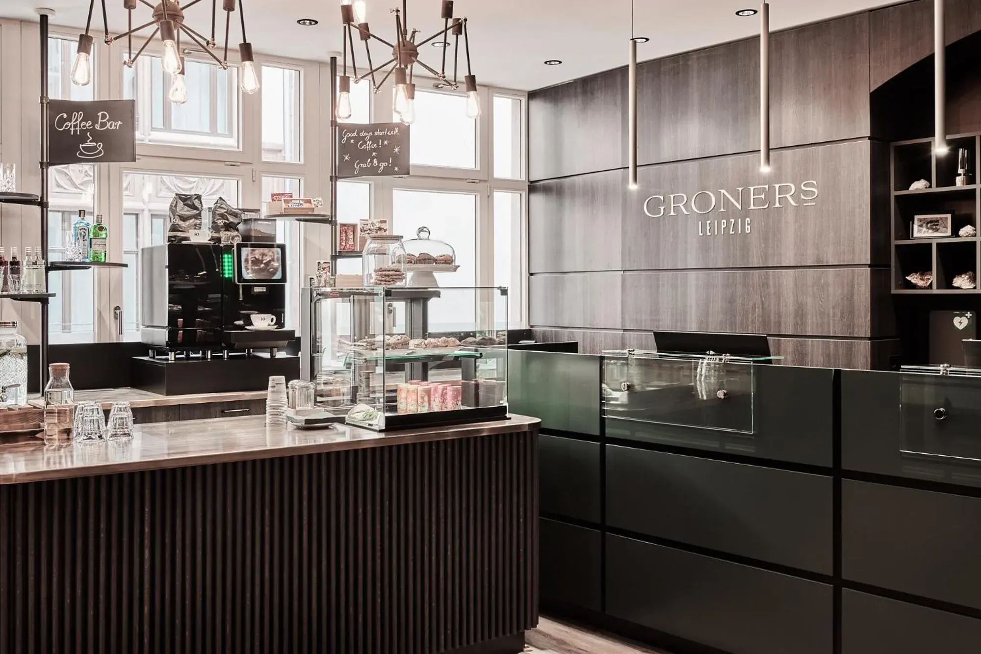 Lobby or reception in GRONERS Leipzig City Center Lobby or reception in GRONERS Leipzig City Center