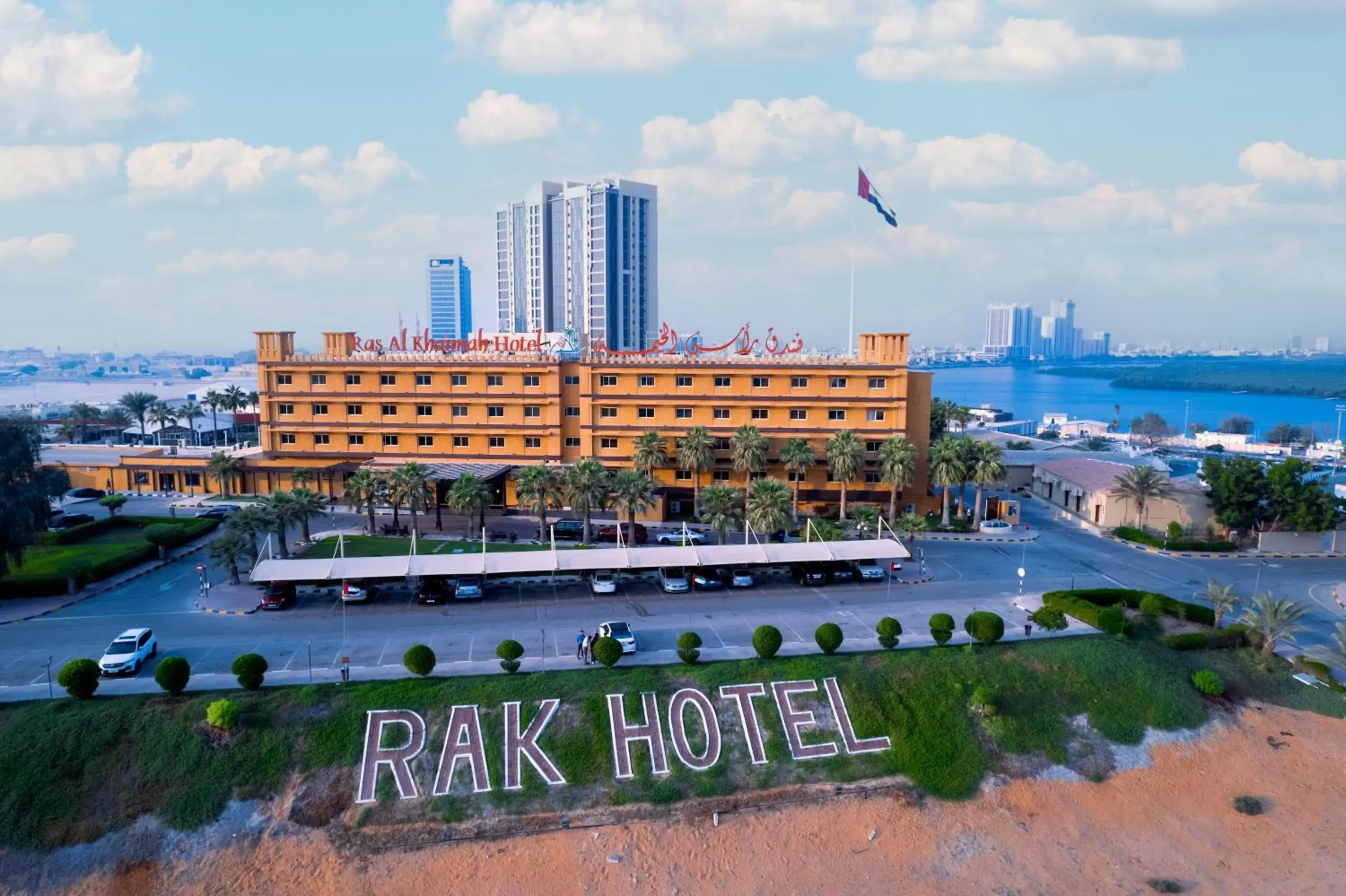 Property building, Bird's-eye View in Ras Al Khaimah Hotel